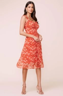 Blended Floral Dress