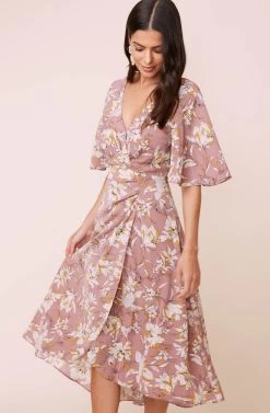 Delaney Floral Midi Dress
