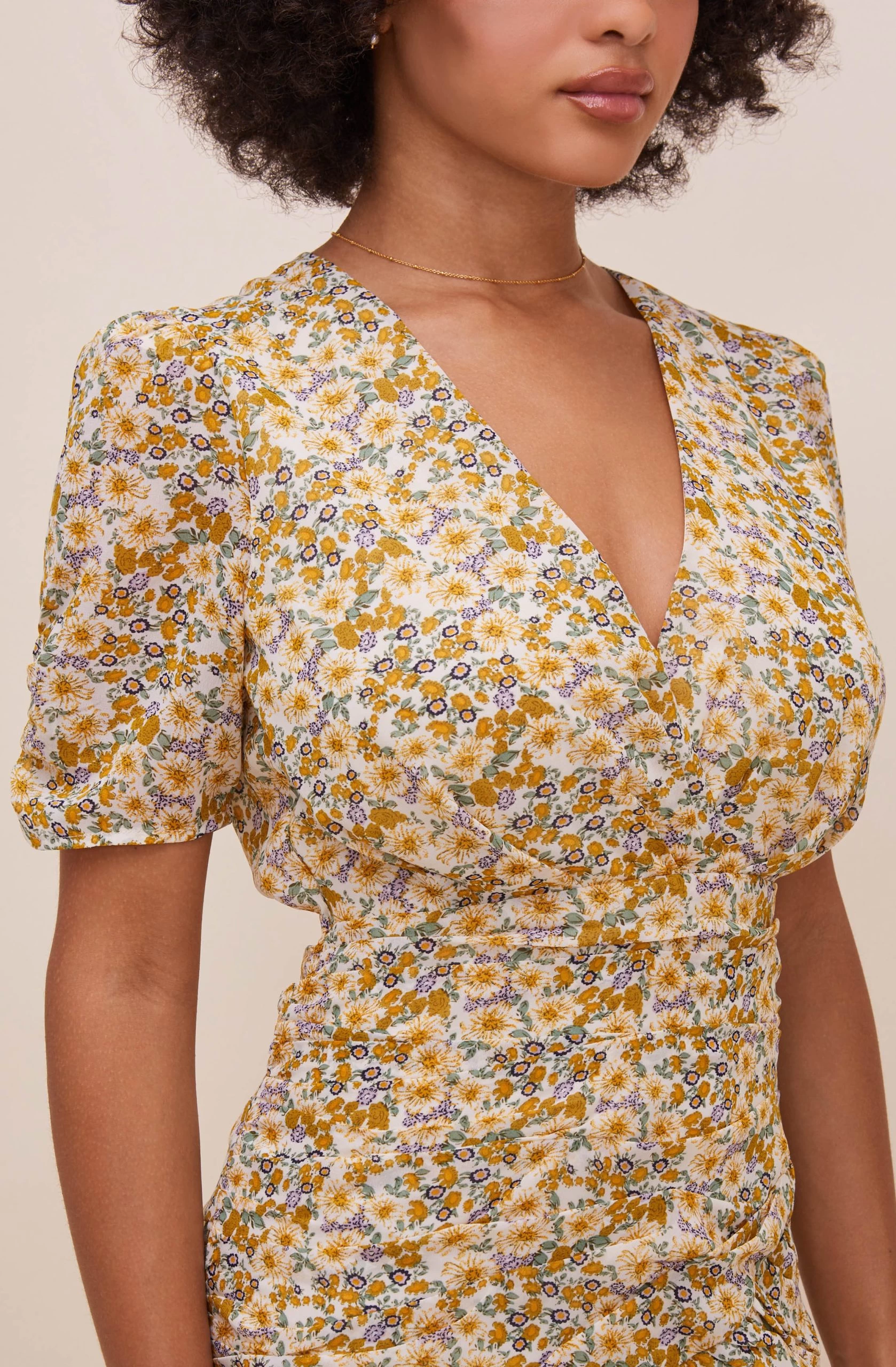 Lucky Me Floral Mini Dress - Image 6