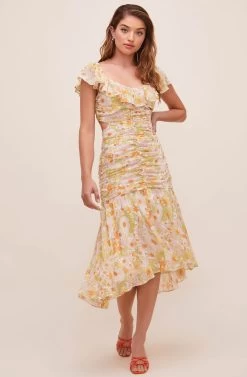 Devereaux Cutout Floral Dress