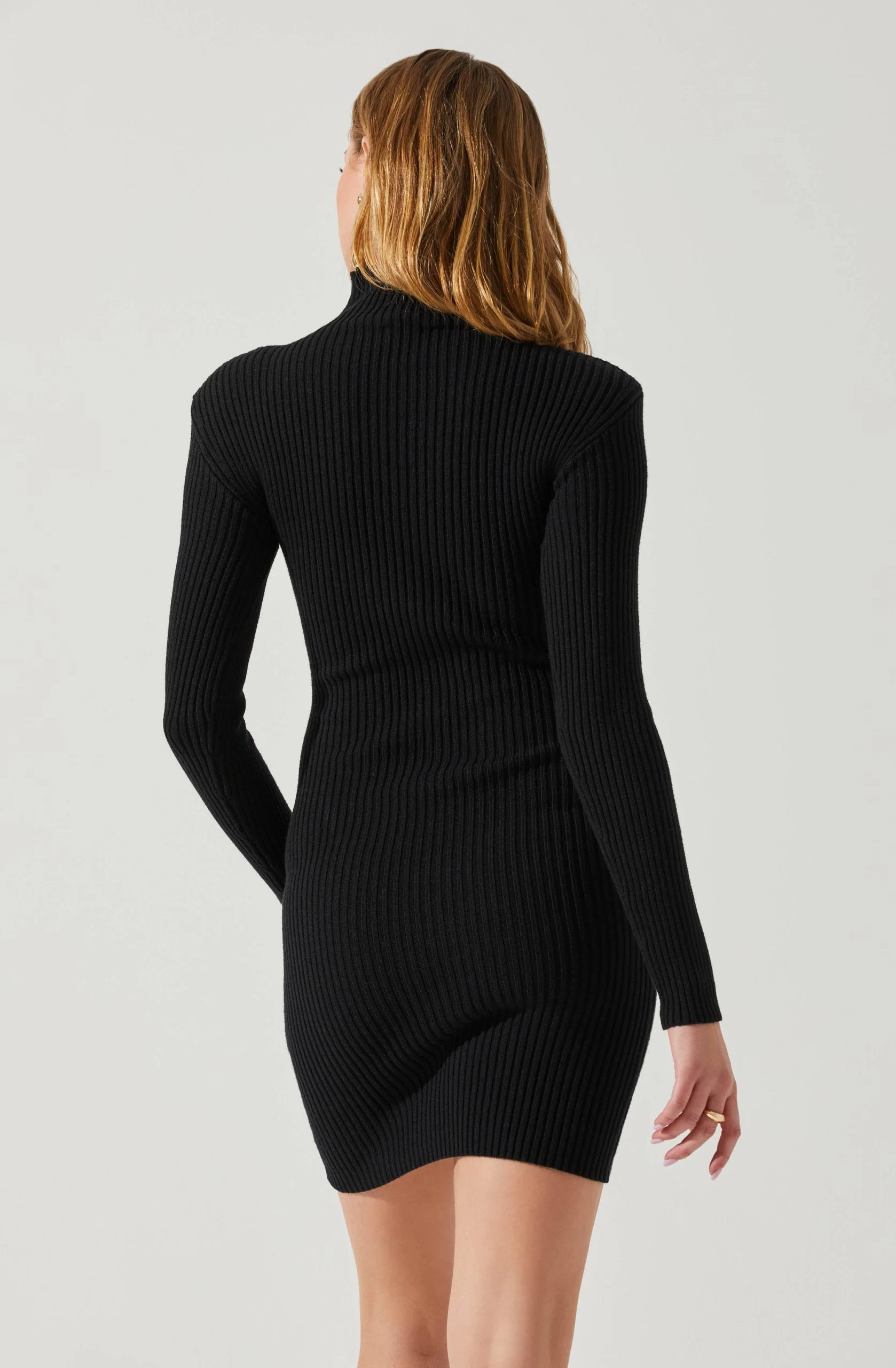 Gwendolyn Turtleneck Sweater Mini Dress - Image 5