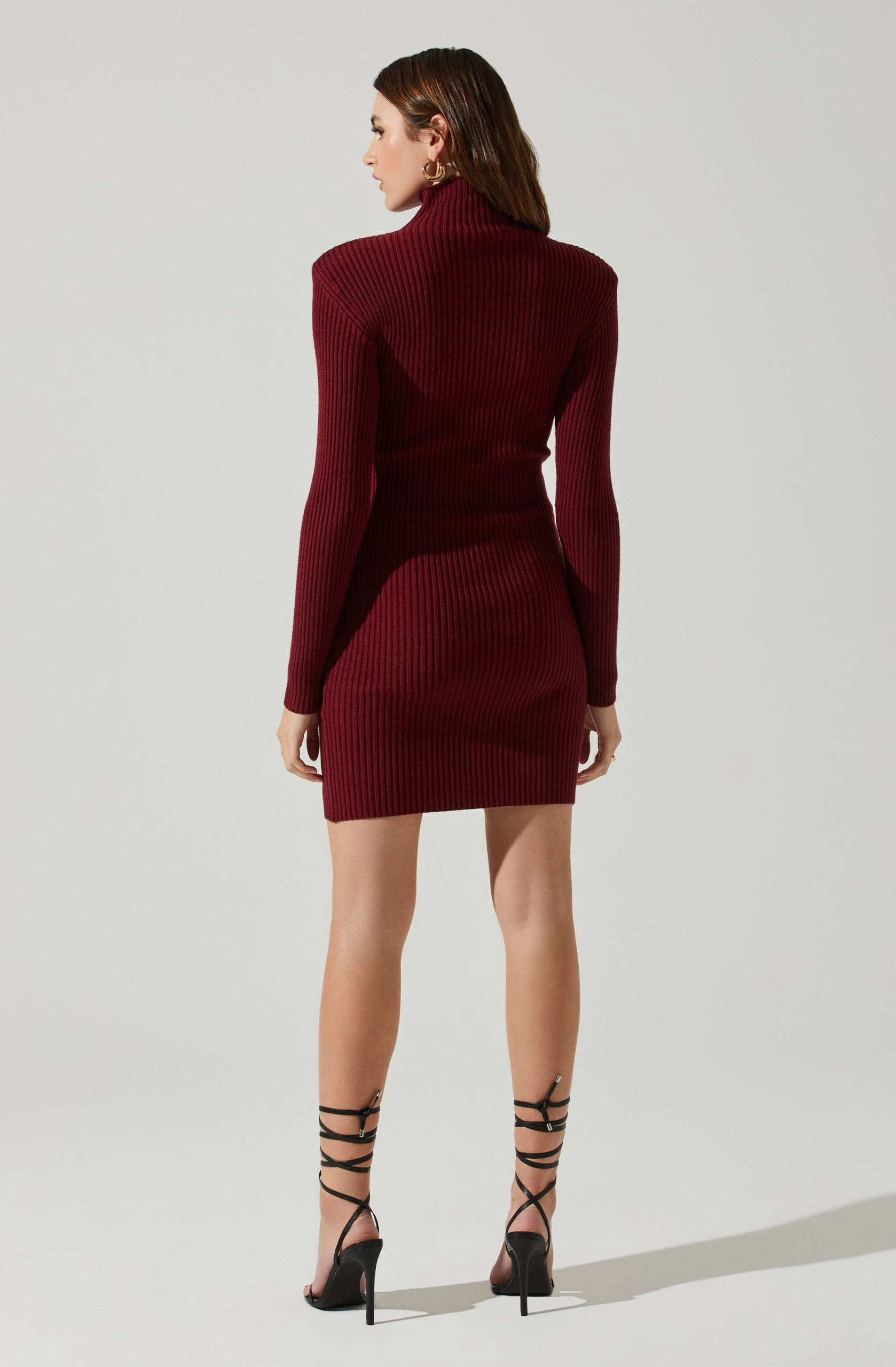 Gwendolyn Turtleneck Sweater Mini Dress - Image 12