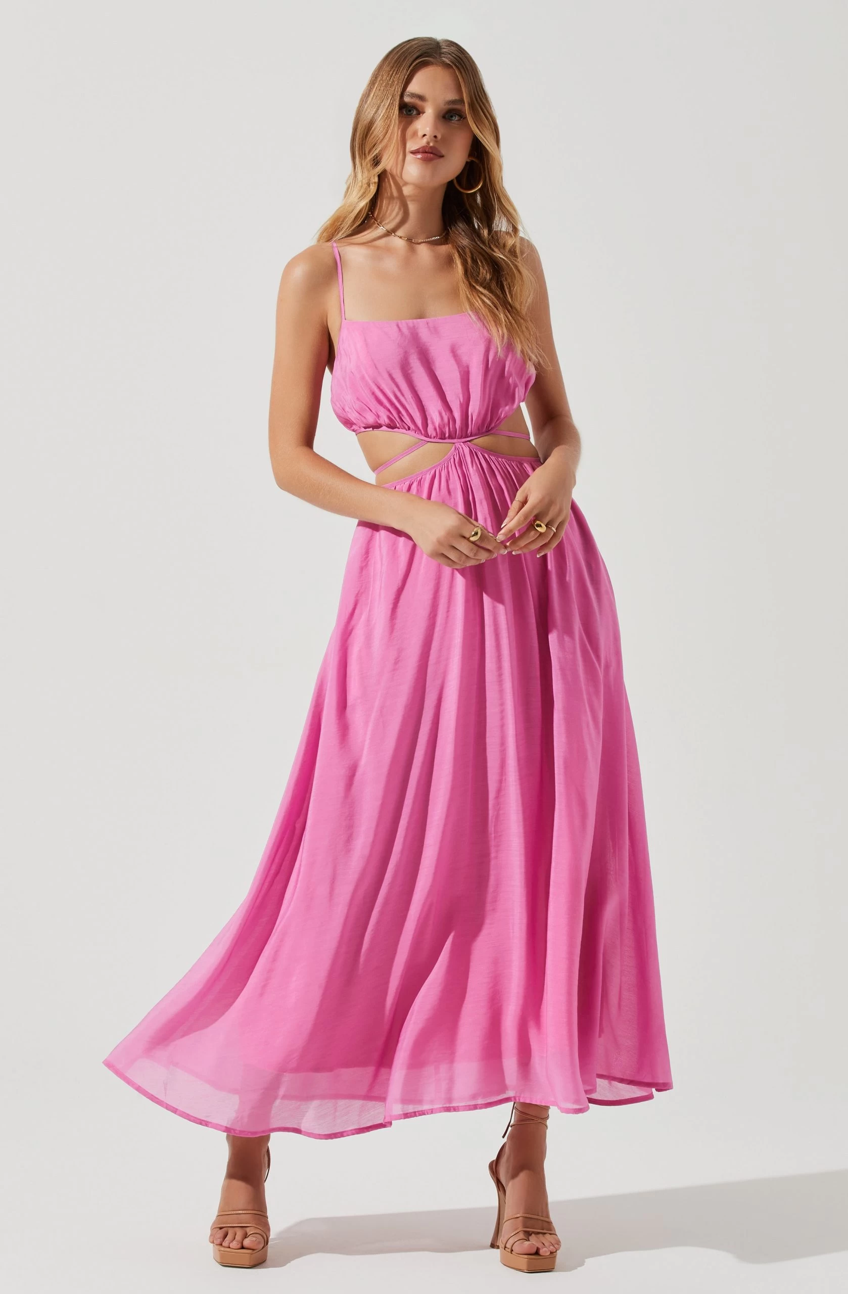 Sanger Cutout Midi Dress - Image 7