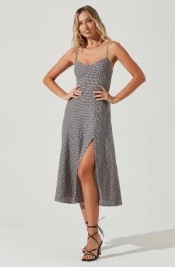 Figueroa Gingham Midi Dress