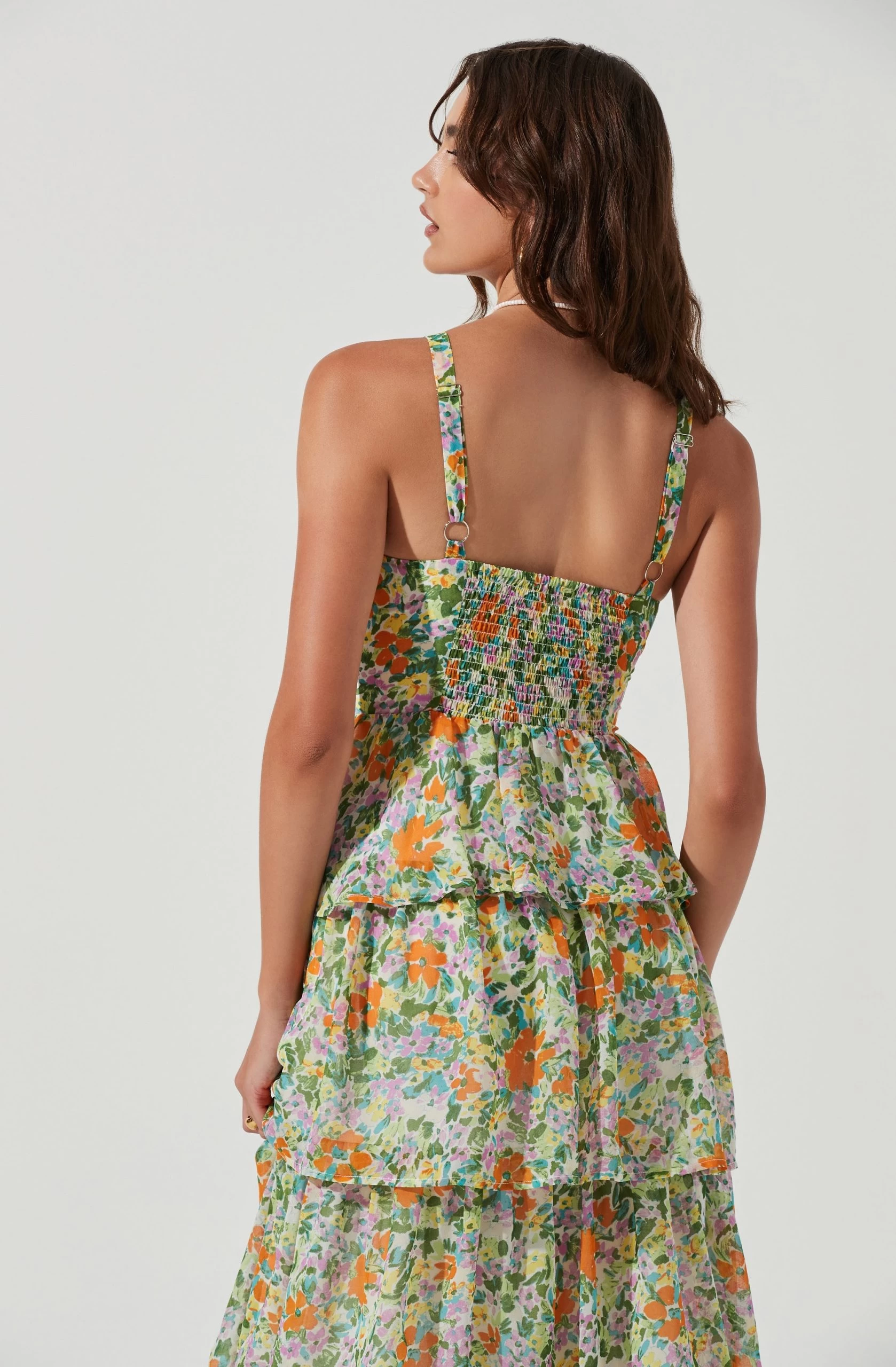 Midsummer Floral Tiered Maxi Dress - Image 16