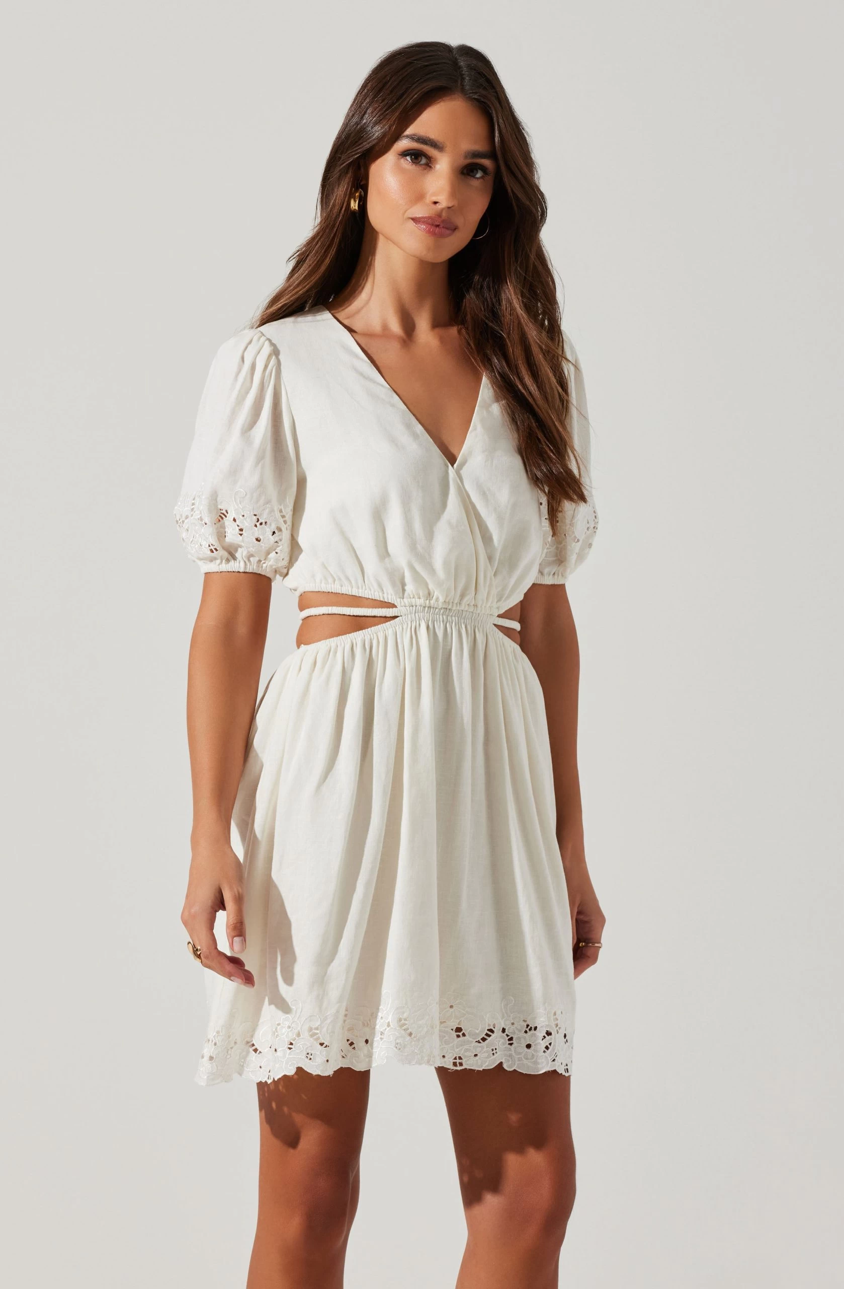 Haylen Cutout Mini Dress - Image 3