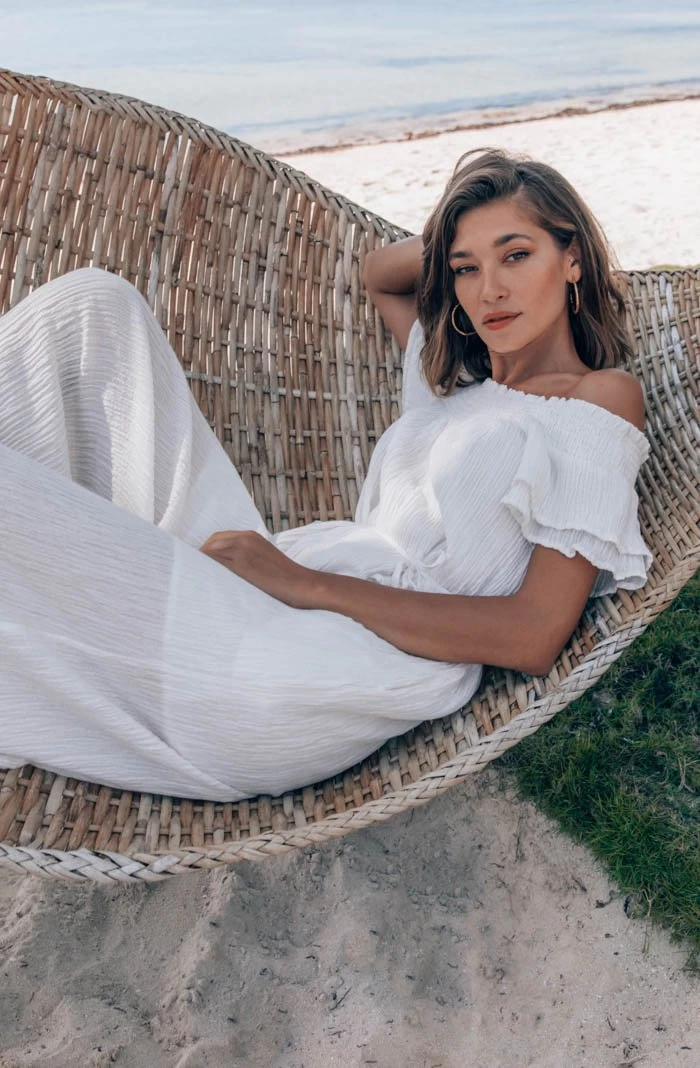 Maura Off Shoulder Jumpsuit - Image 4