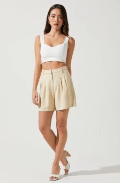 Melrose Pleated Shorts