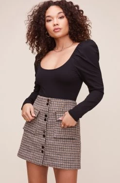 Kira Plaid Skirt