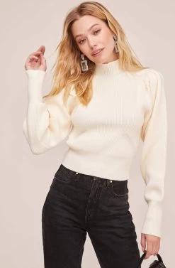 Lana Mock Neck Sweater