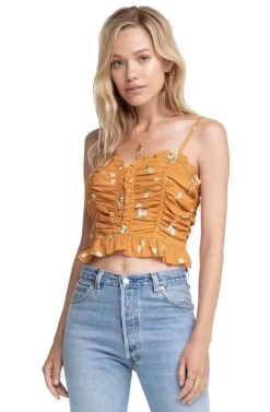 Riley Floral Crop Top