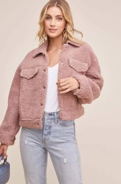 Faux Shearling Trucker Jacket