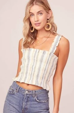 Twiggy Striped Tank Top