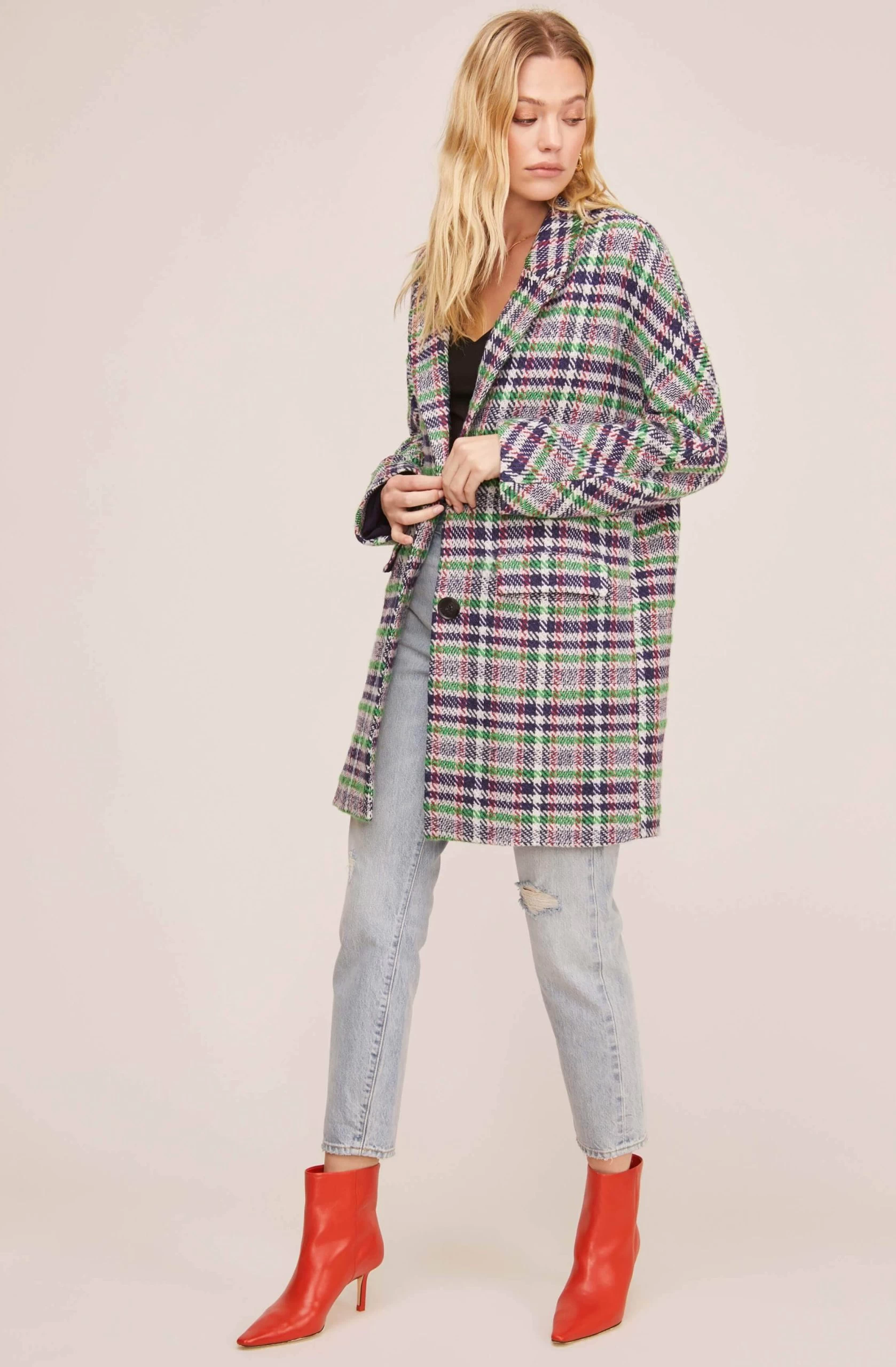Keller Plaid Coat - Image 3