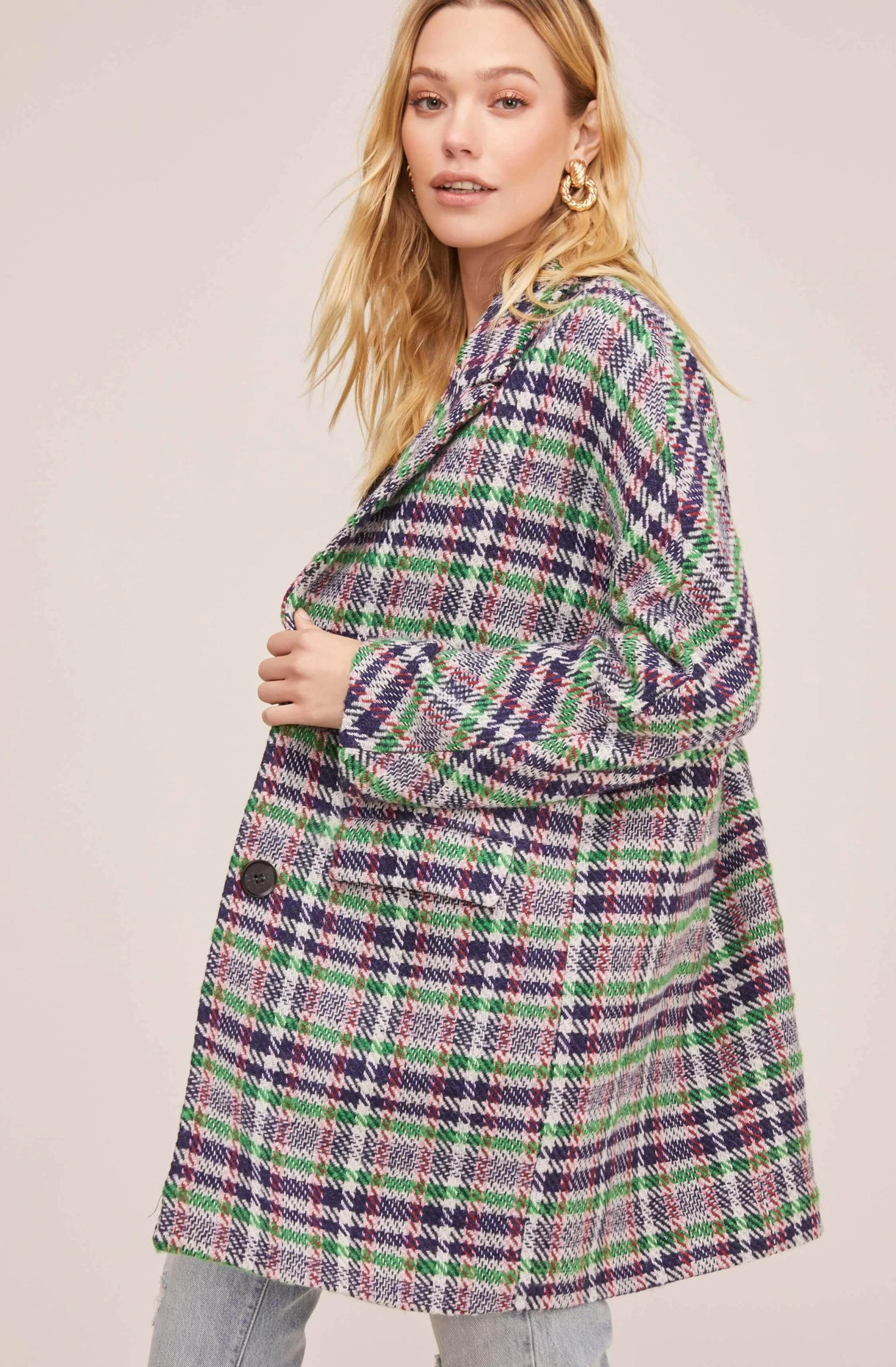 Keller Plaid Coat - Image 2