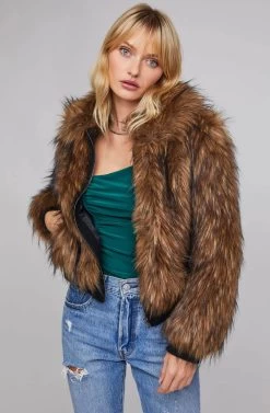 Jiselle Faux Fur Jacket