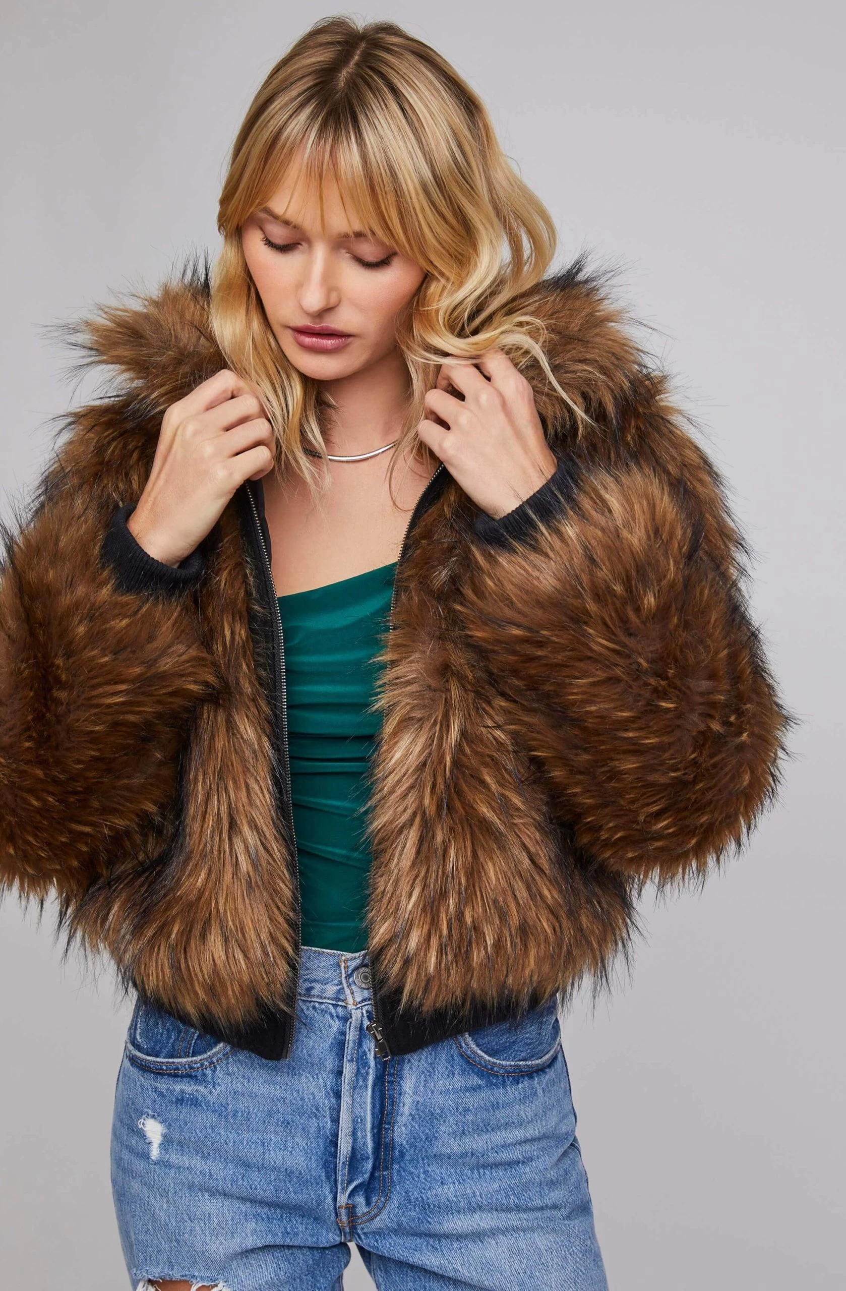 Jiselle Faux Fur Jacket - Image 6