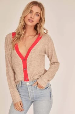 Constance Two Tone Cardigan