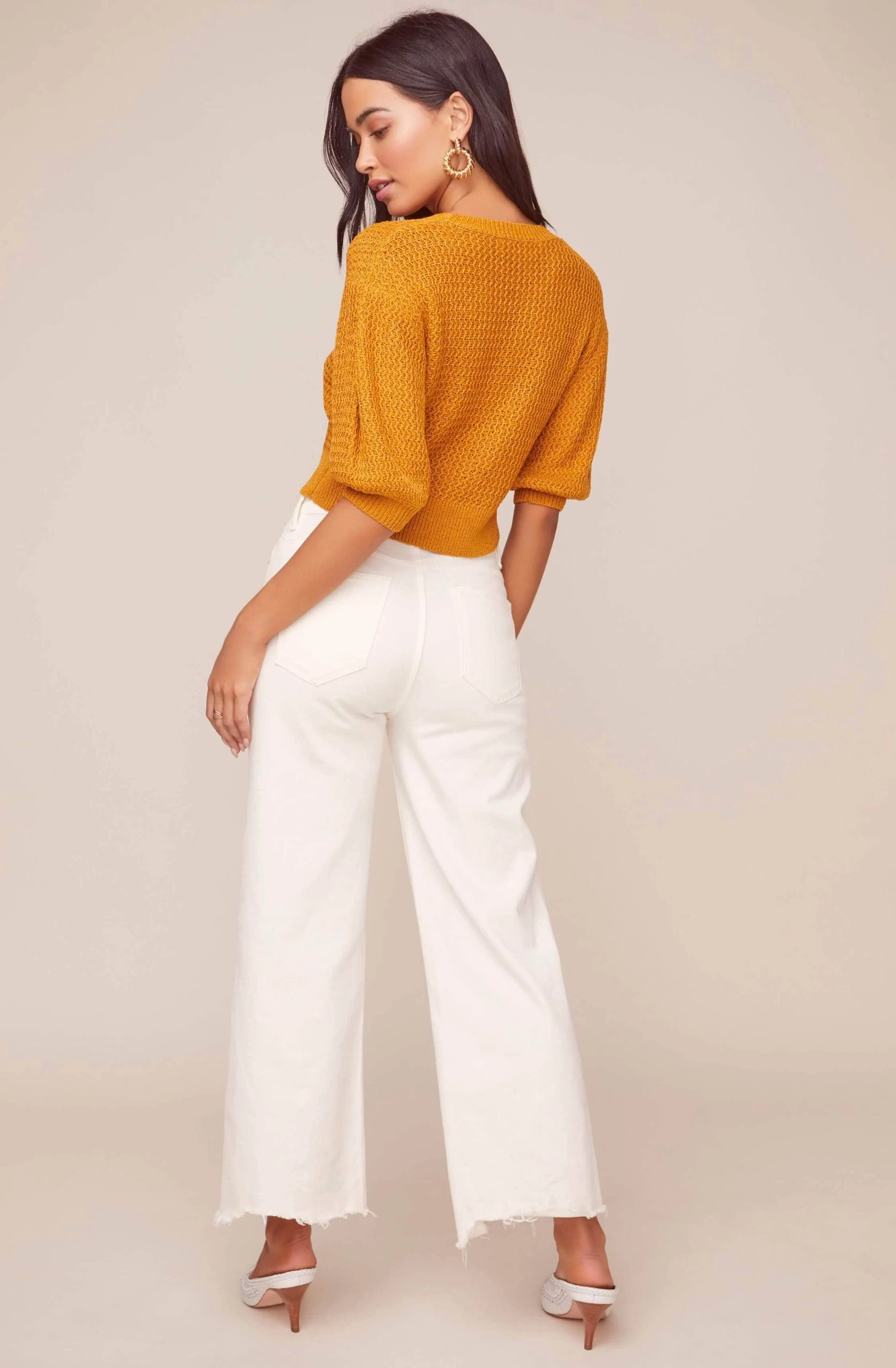 Cora Puff Sleeve Sweater - Image 8