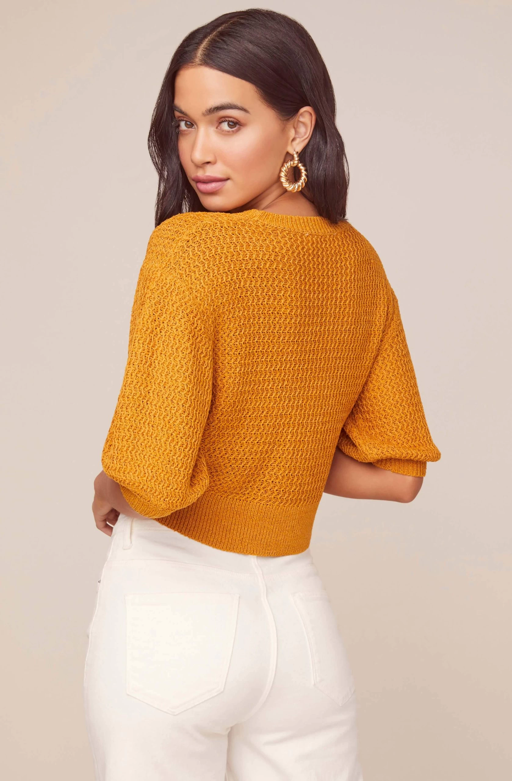 Cora Puff Sleeve Sweater - Image 9