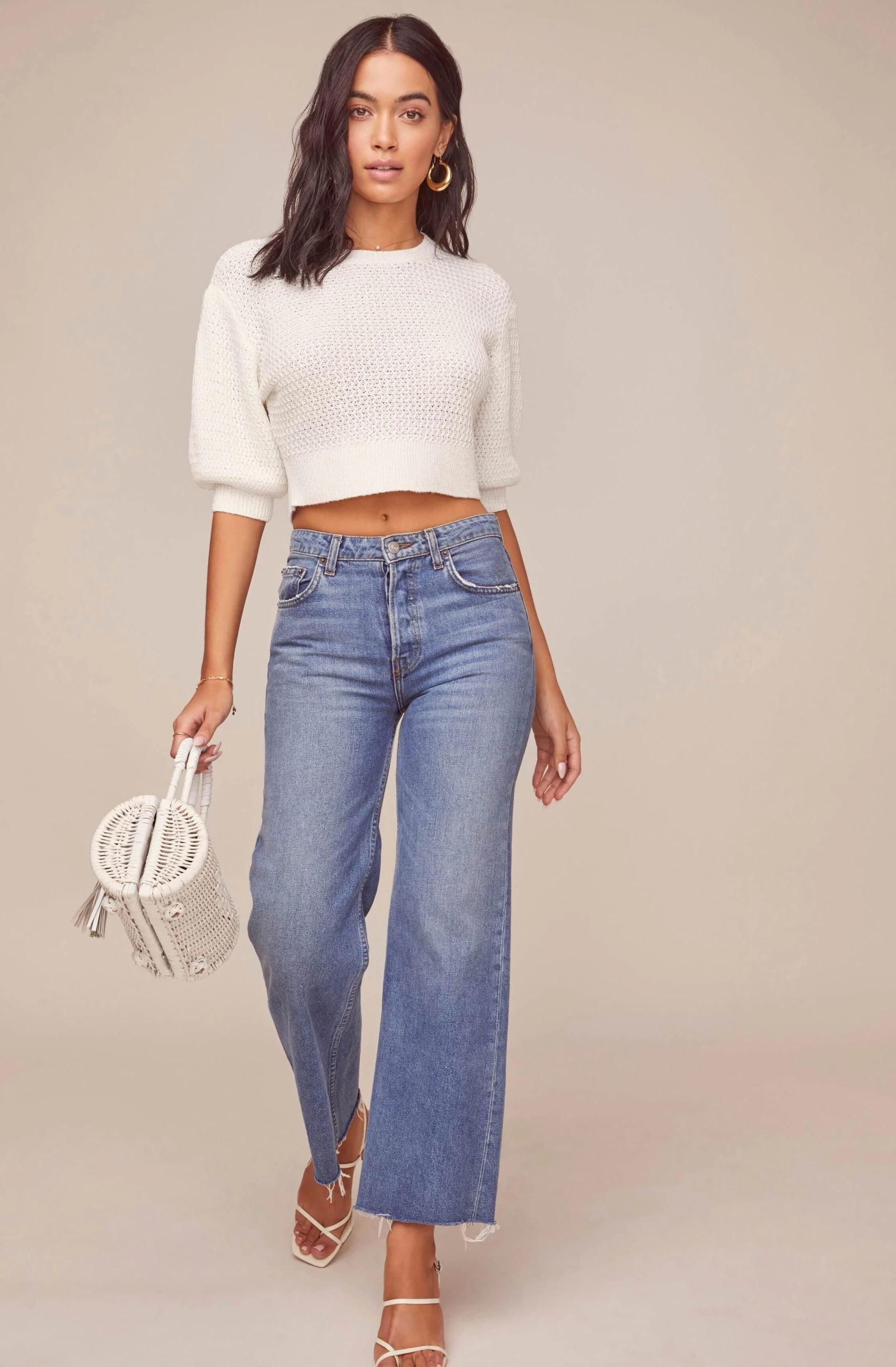 Cora Puff Sleeve Sweater - Image 2