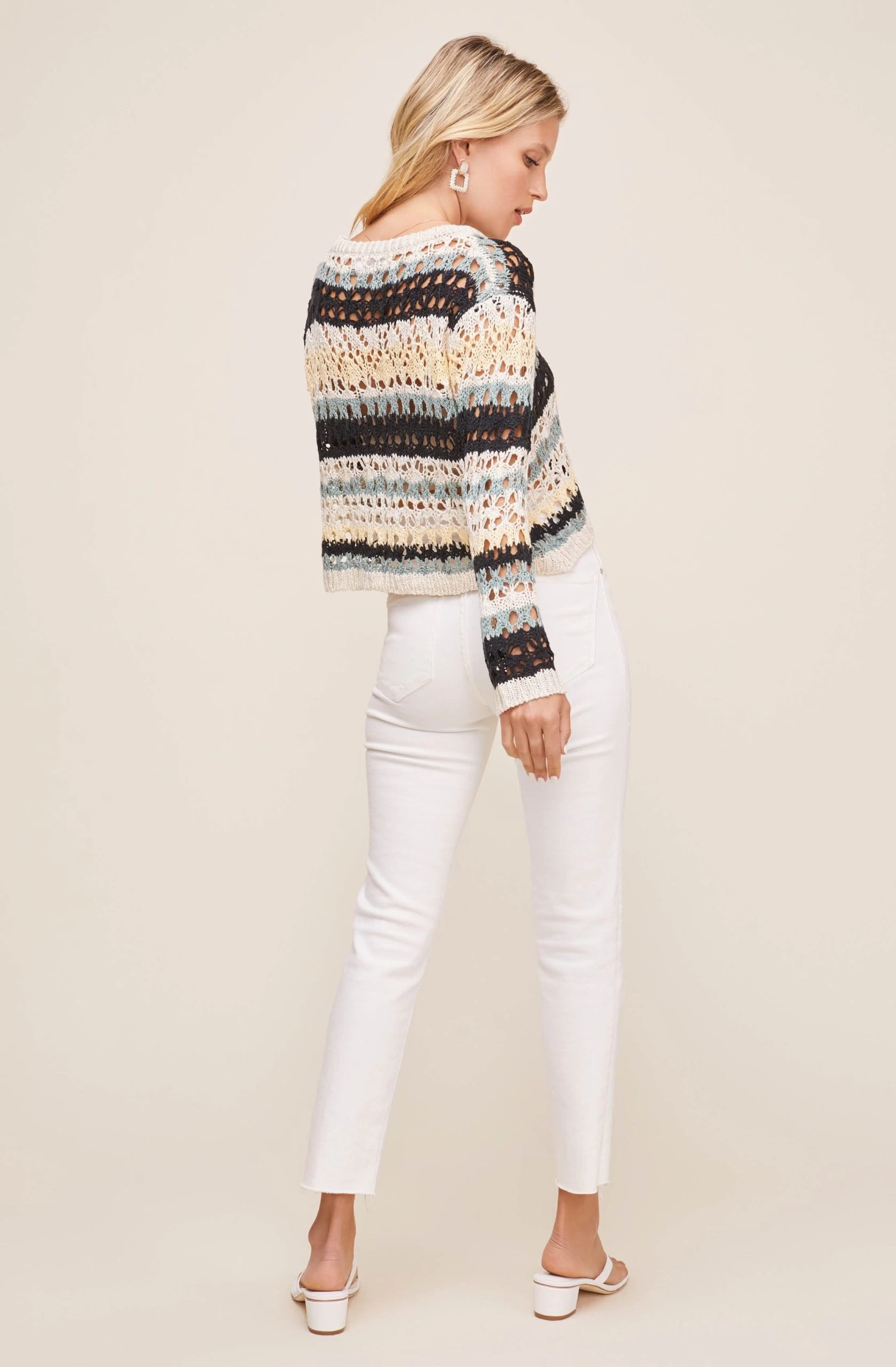 Jaded Stripe Sweater - Image 3