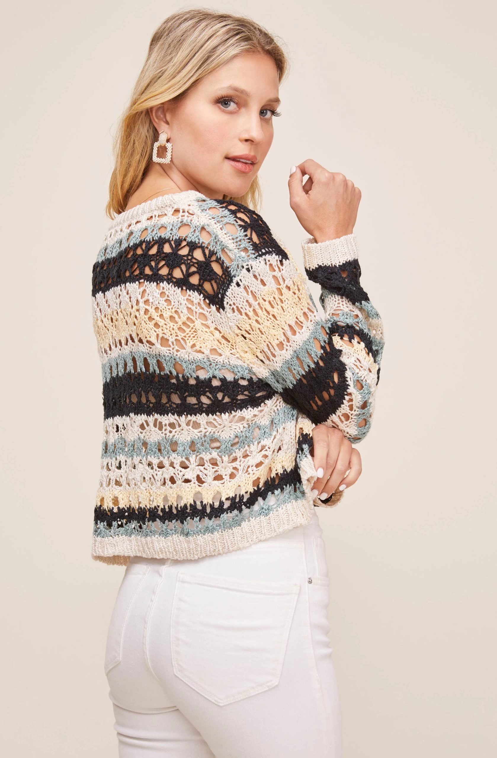 Jaded Stripe Sweater - Image 4