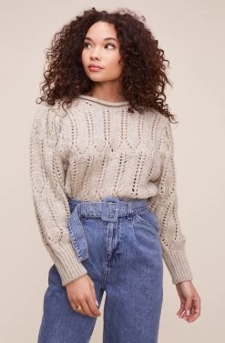 Dia Pointelle Sweater