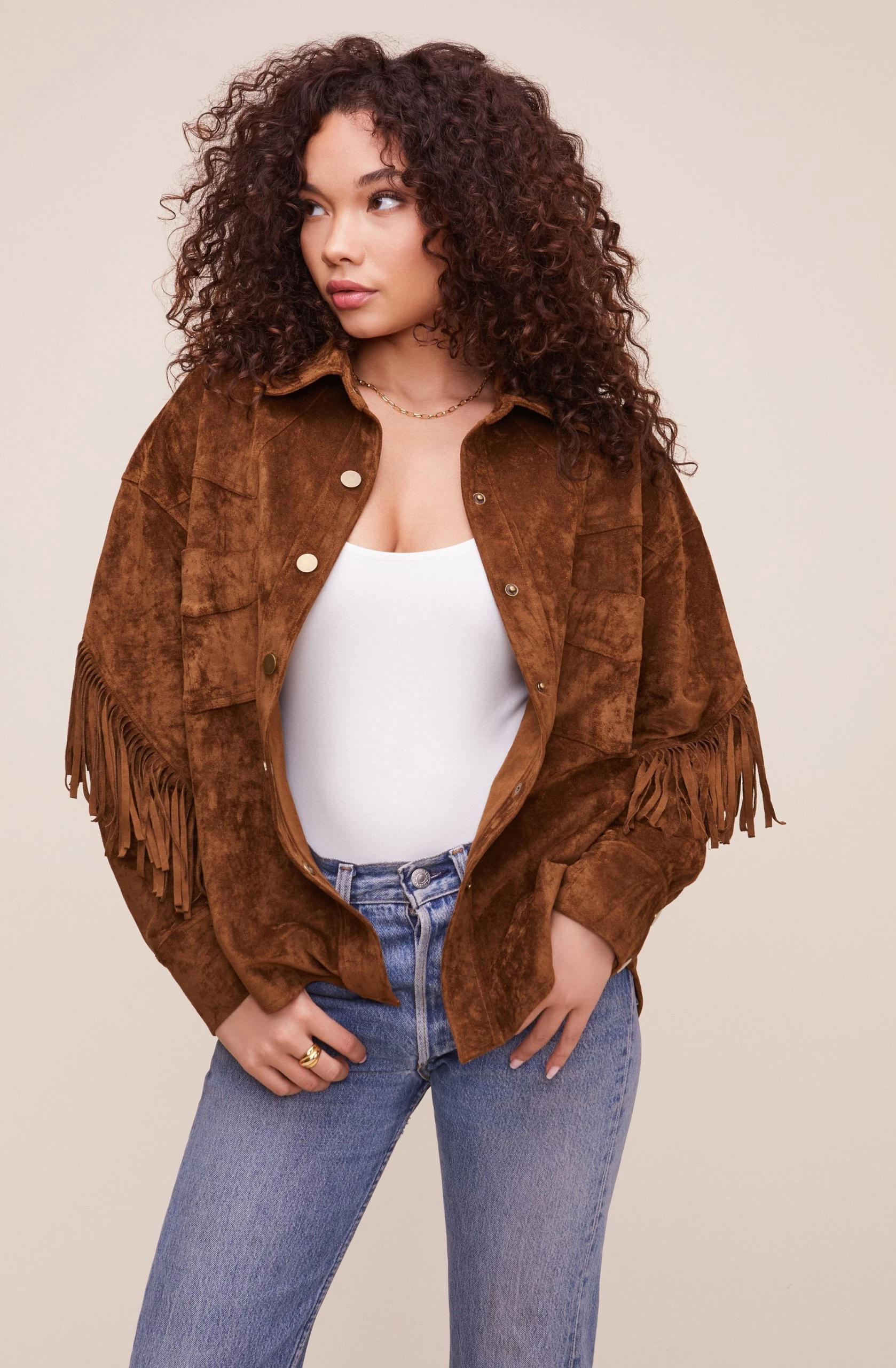 Etta Fringe Jacket - Image 2
