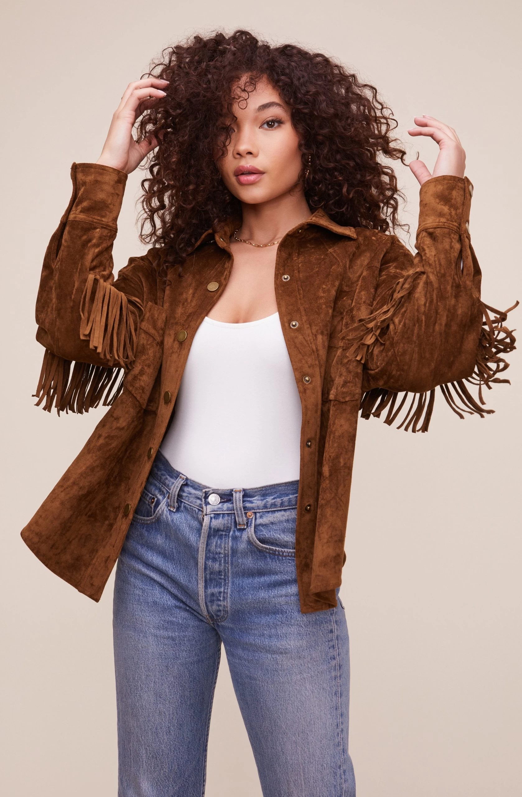 Etta Fringe Jacket - Image 8