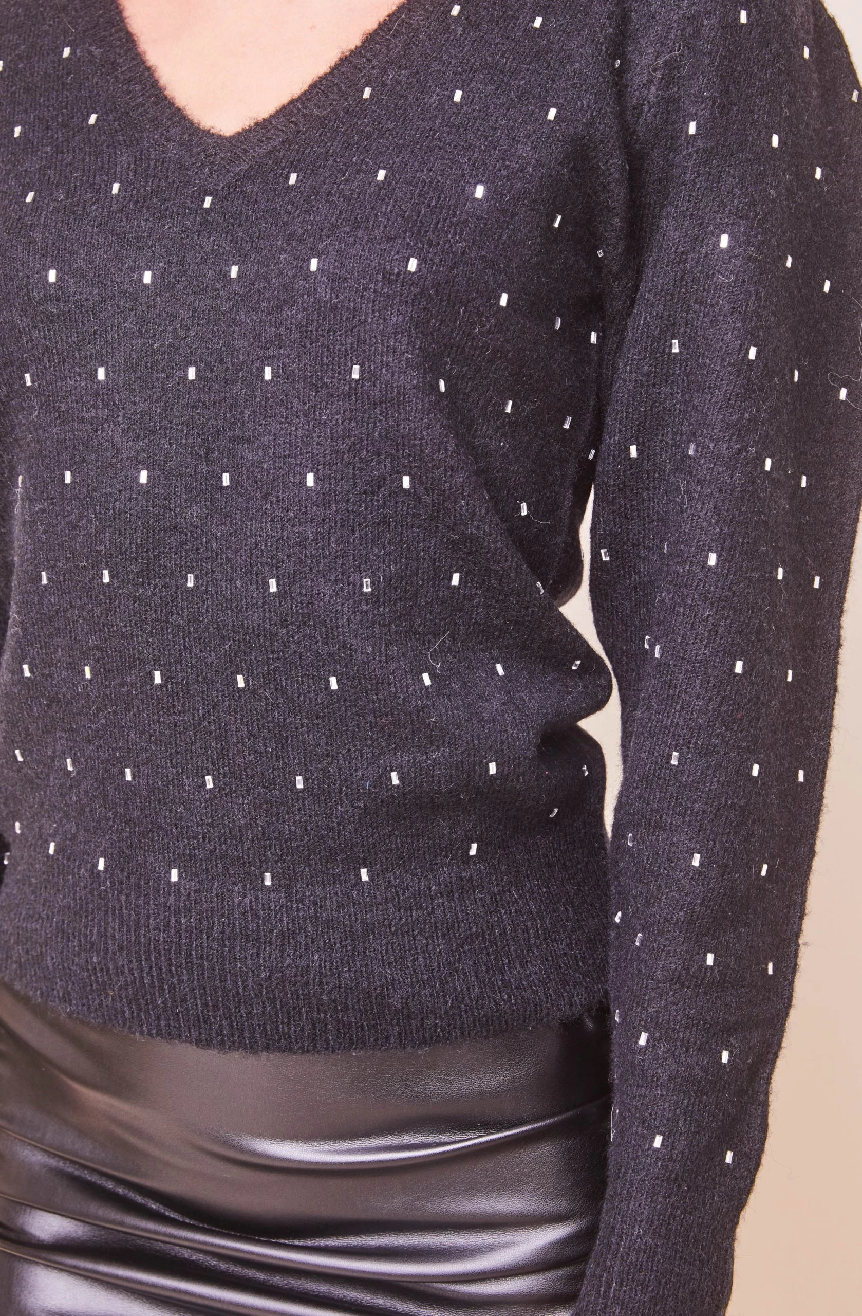 Abigail Puff Sleeve Sweater - Image 11