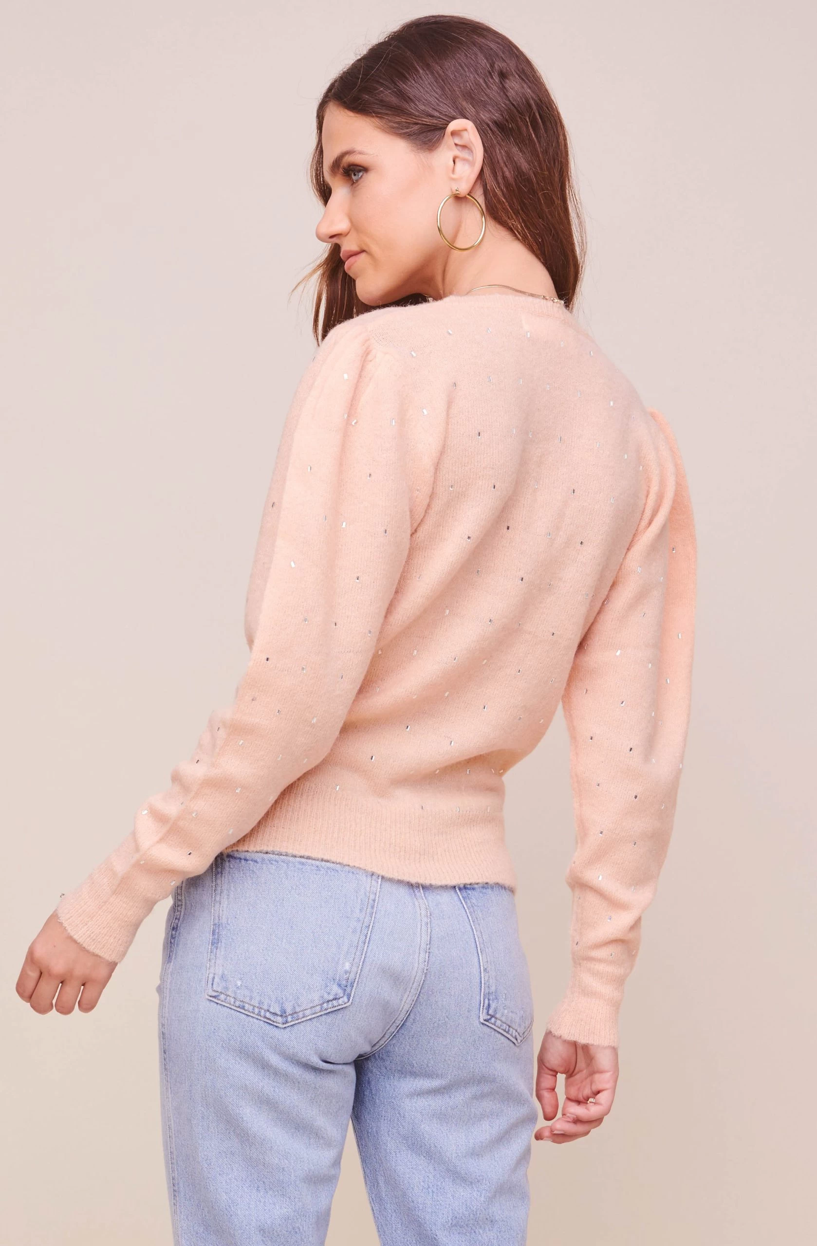 Abigail Puff Sleeve Sweater - Image 5