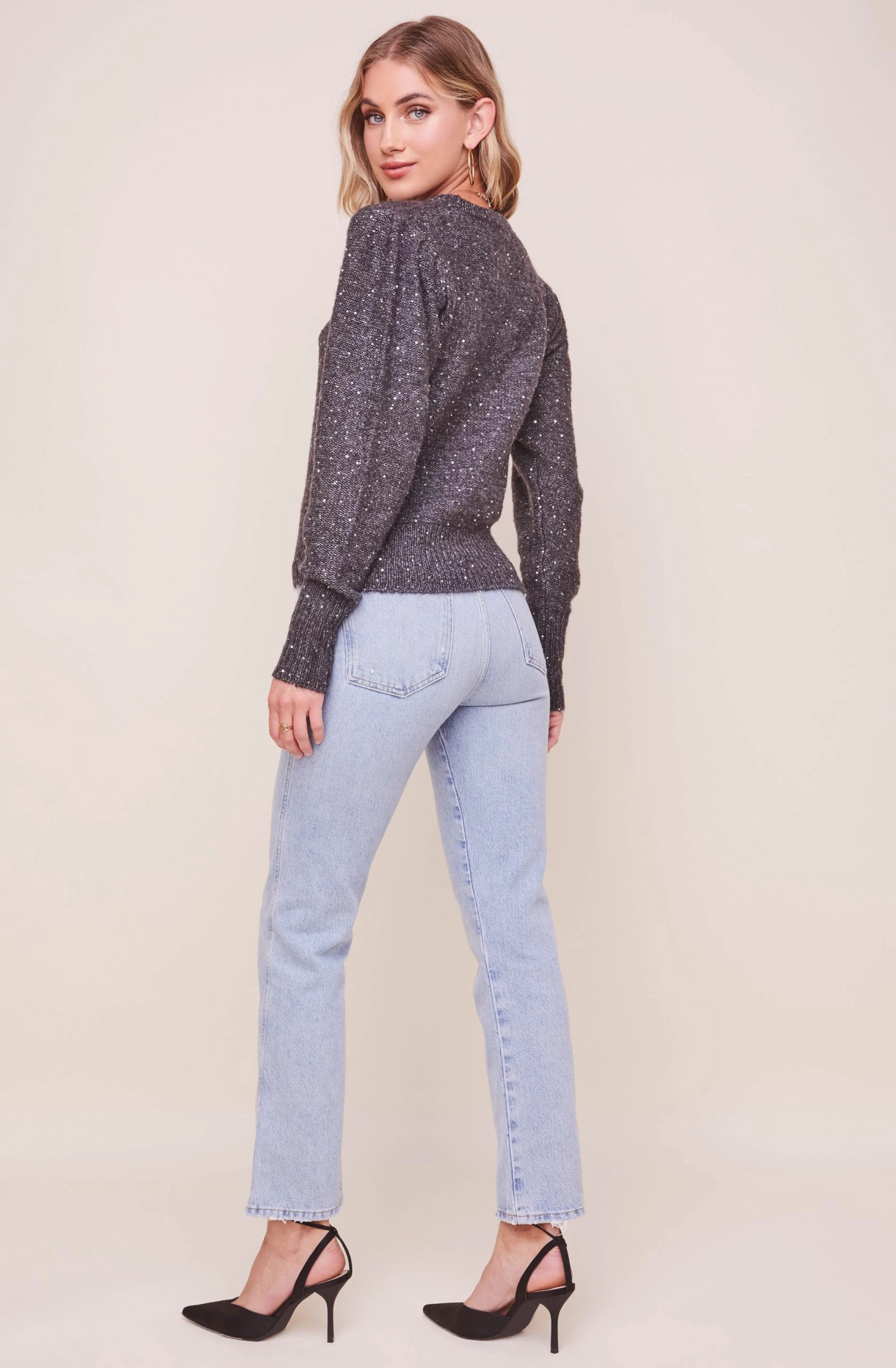 Dorothy Puff Sleeve Sweater - Image 3