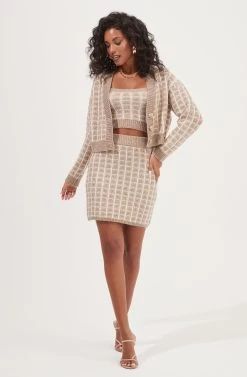 Briarwood Checkered Cardigan