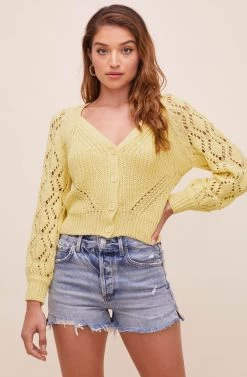 Angelica Pointelle Cardigan