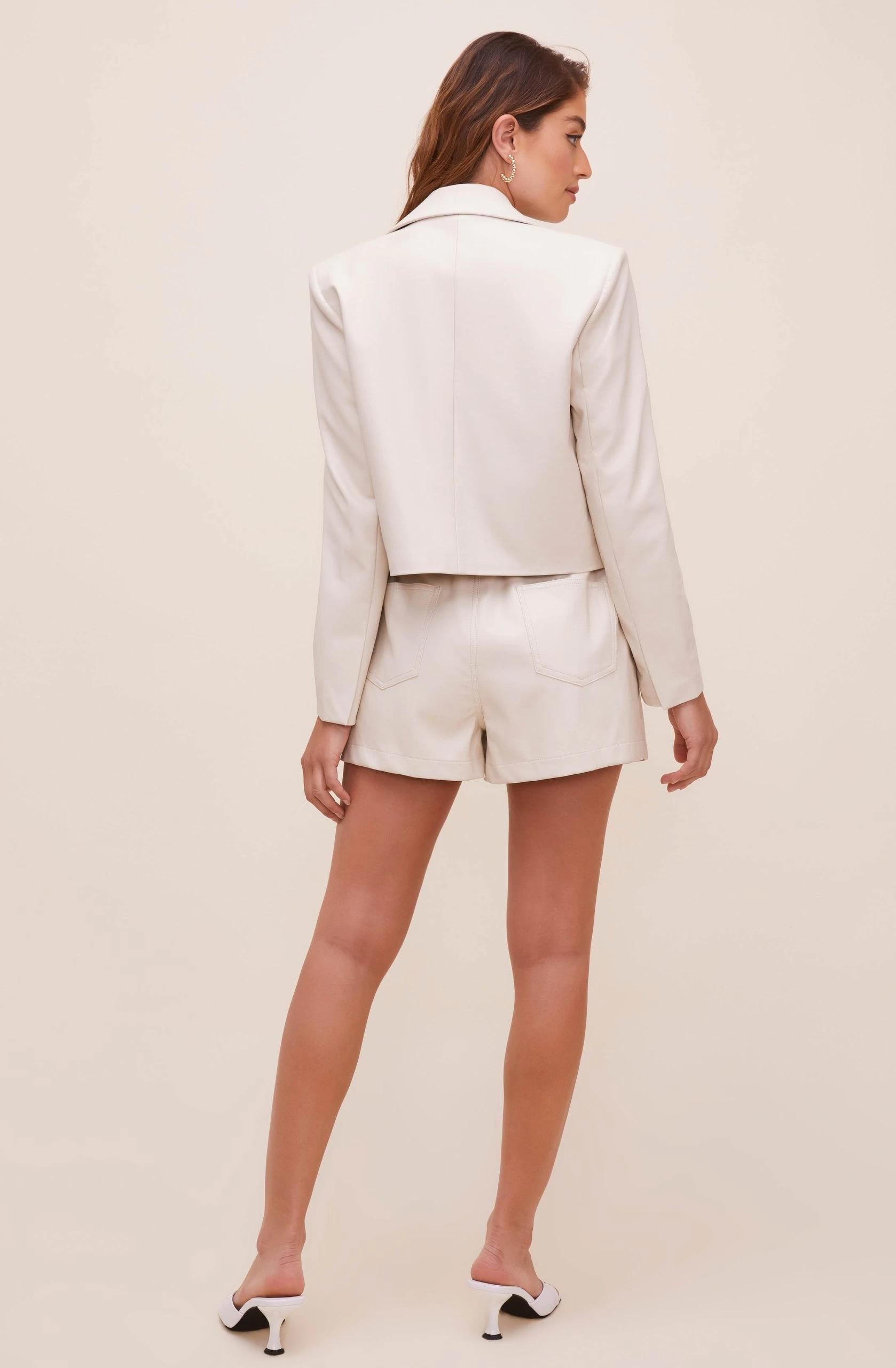 Yaremi Faux Leather Jacket - Image 5