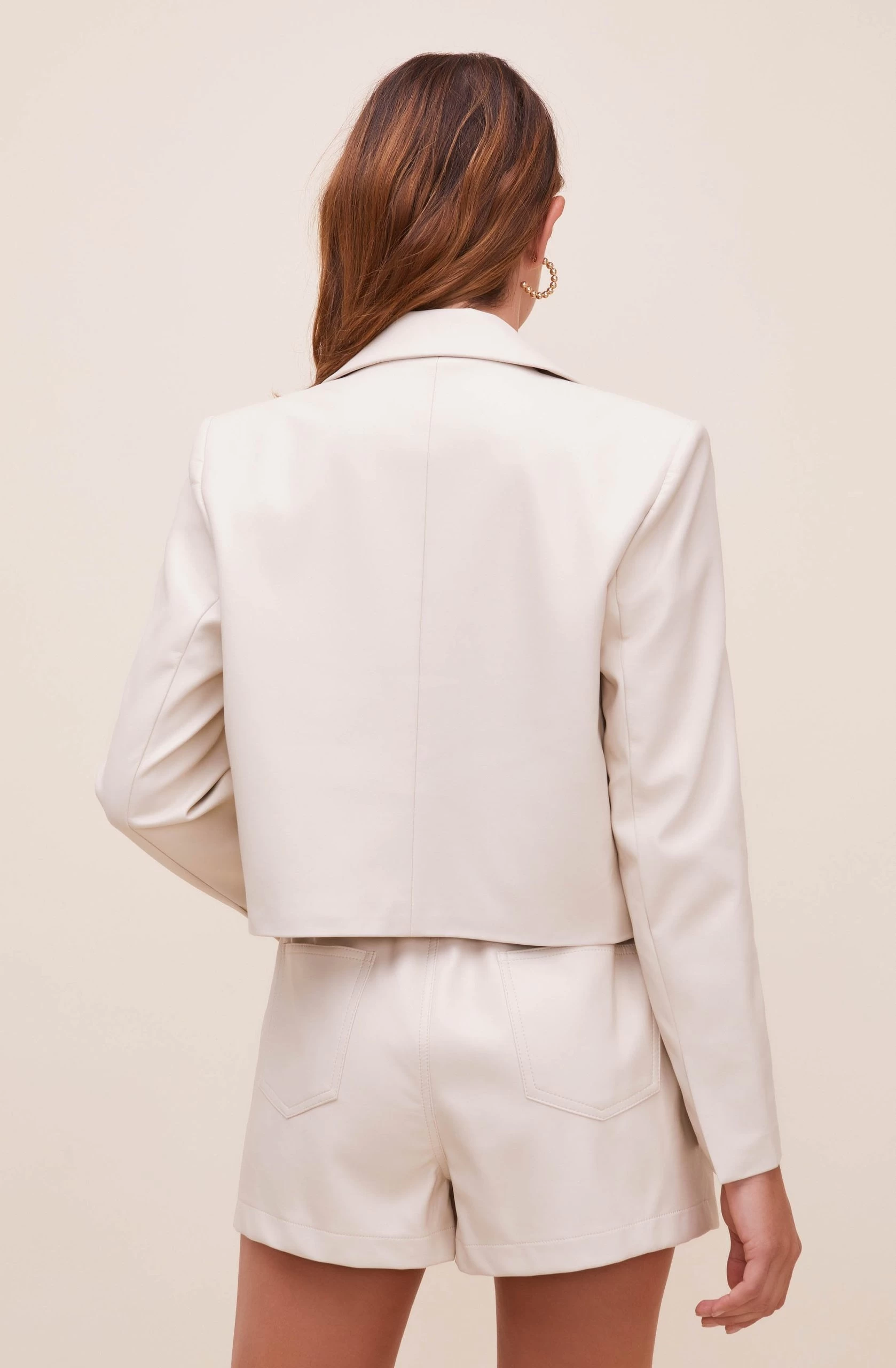 Yaremi Faux Leather Jacket - Image 2