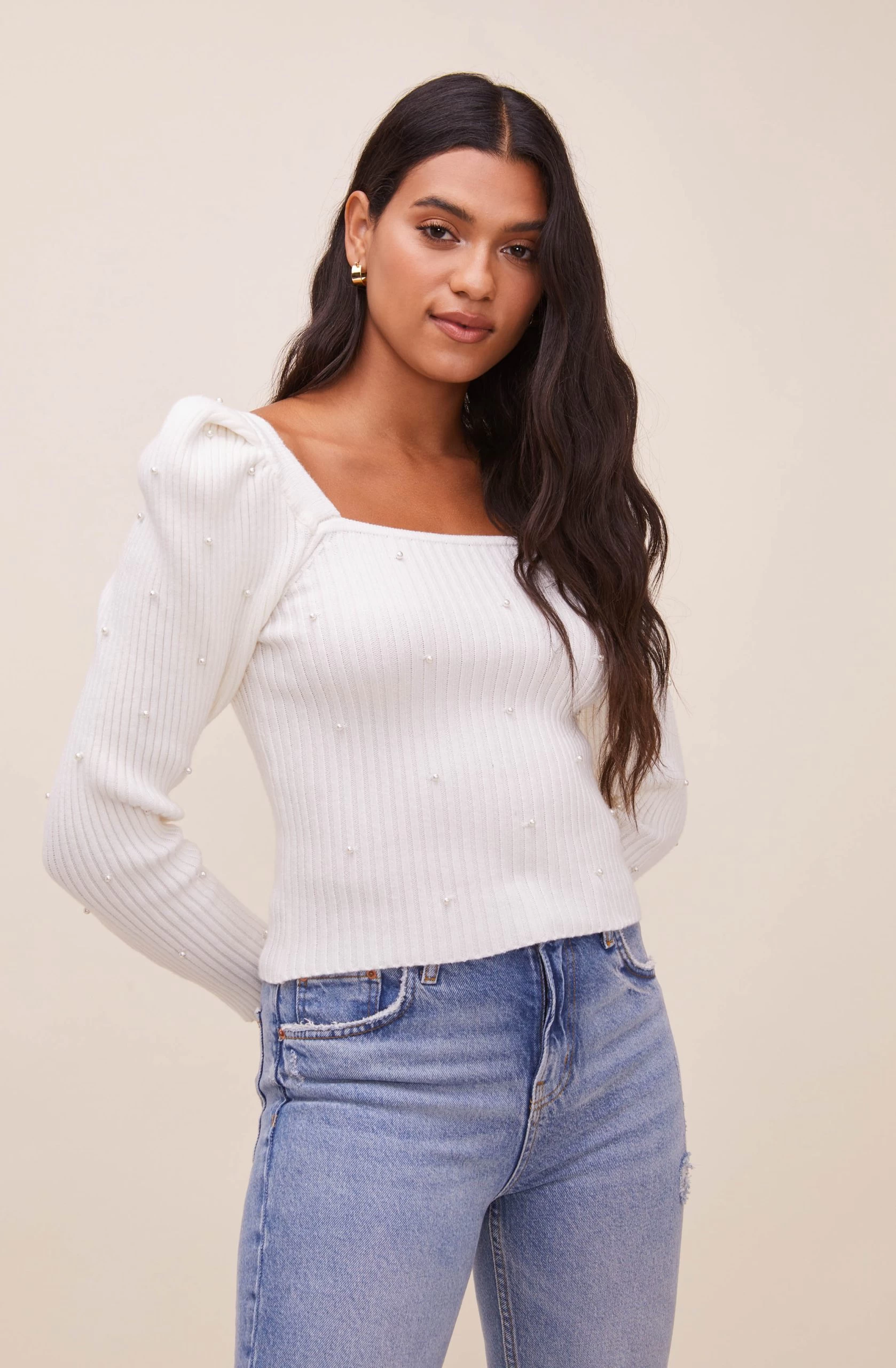 Ansel Embellished Sweater