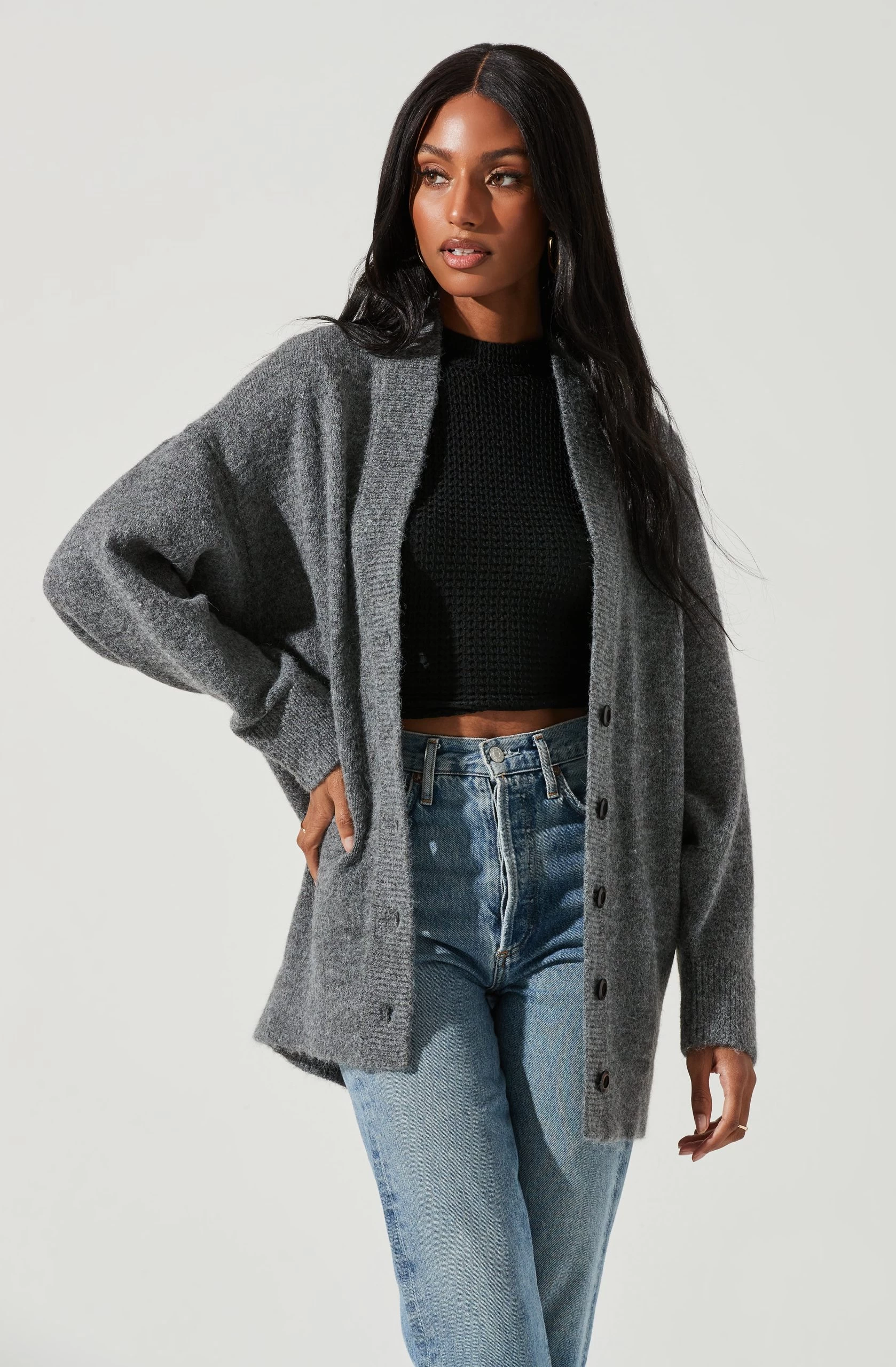 Alpine Oversized Cardigan - Image 15