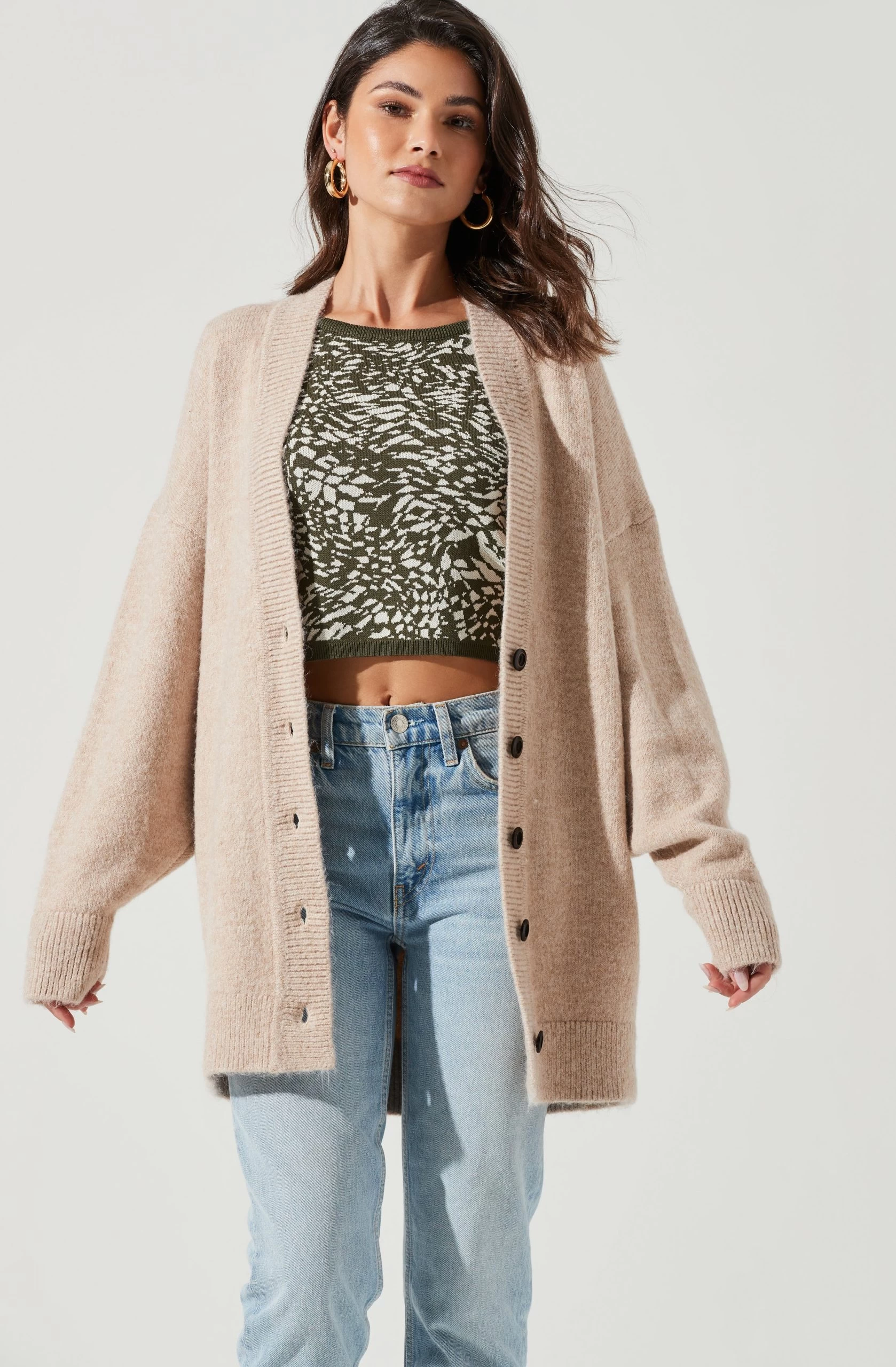 Alpine Oversized Cardigan - Image 9