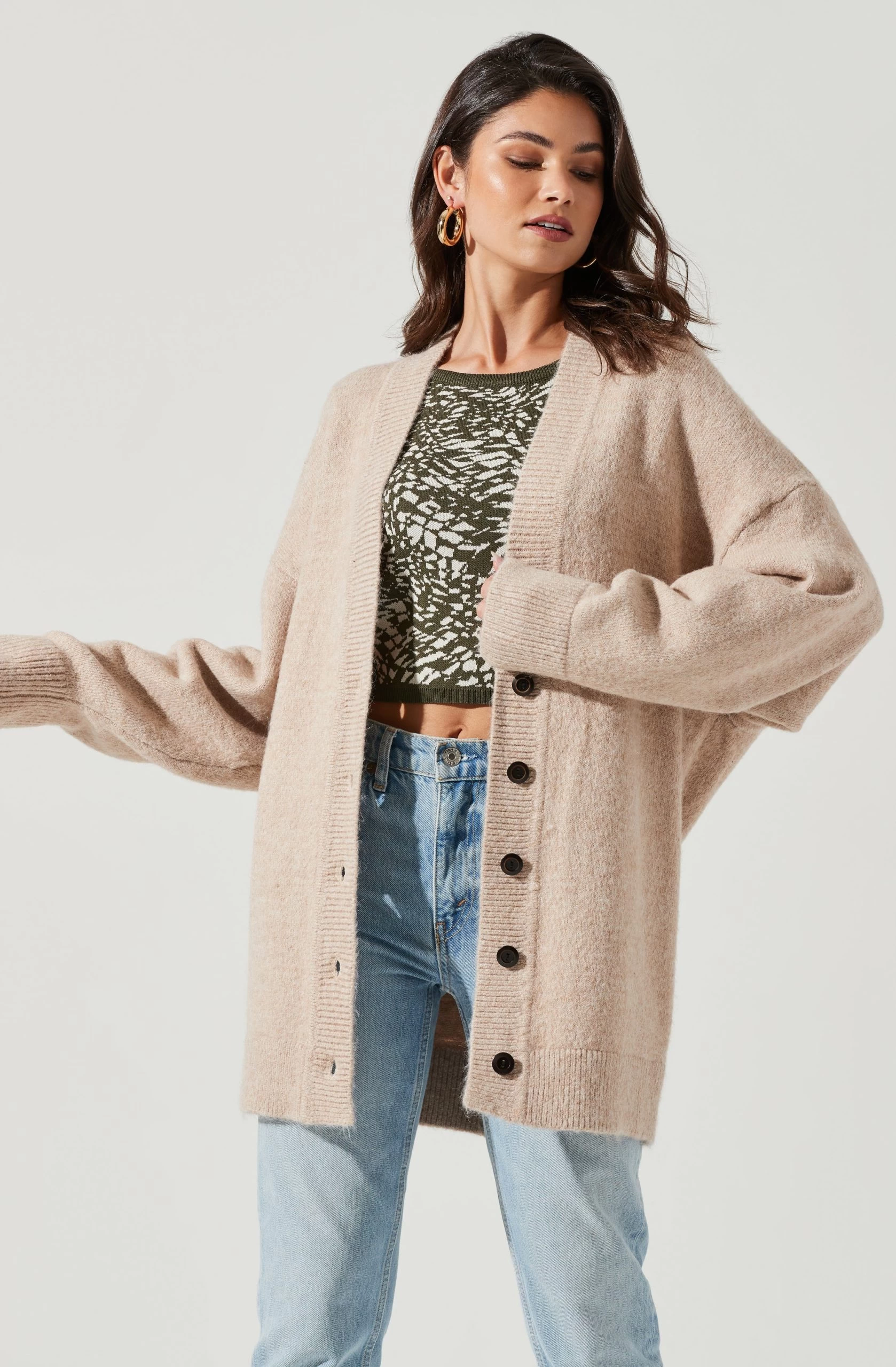 Alpine Oversized Cardigan - Image 7