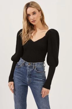 Esma Puff Sleeve Sweater