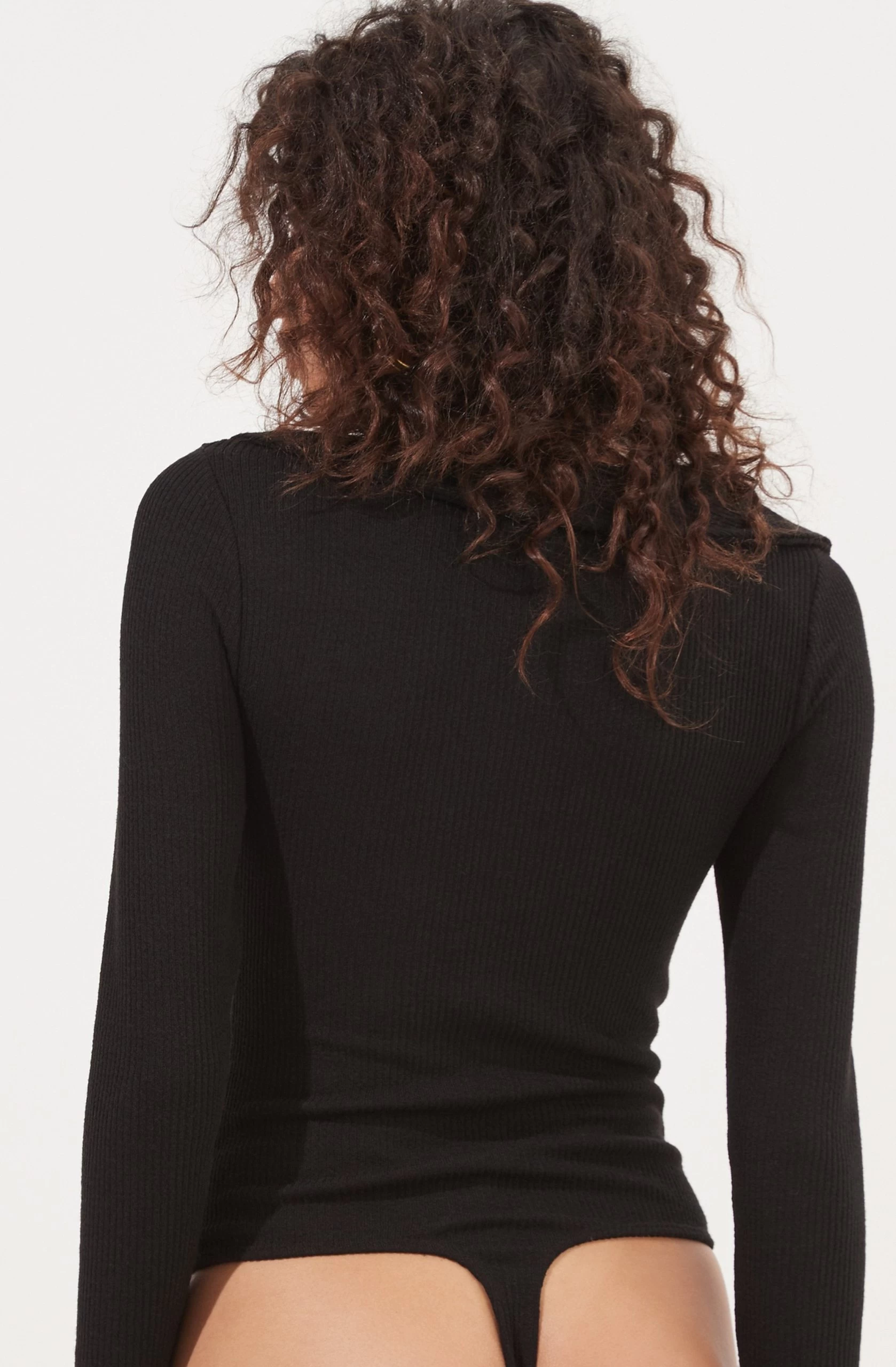 Iggy Twist Front Long Sleeve Bodysuit - Image 7