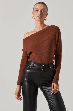 Lorne Off Shoulder Sweater