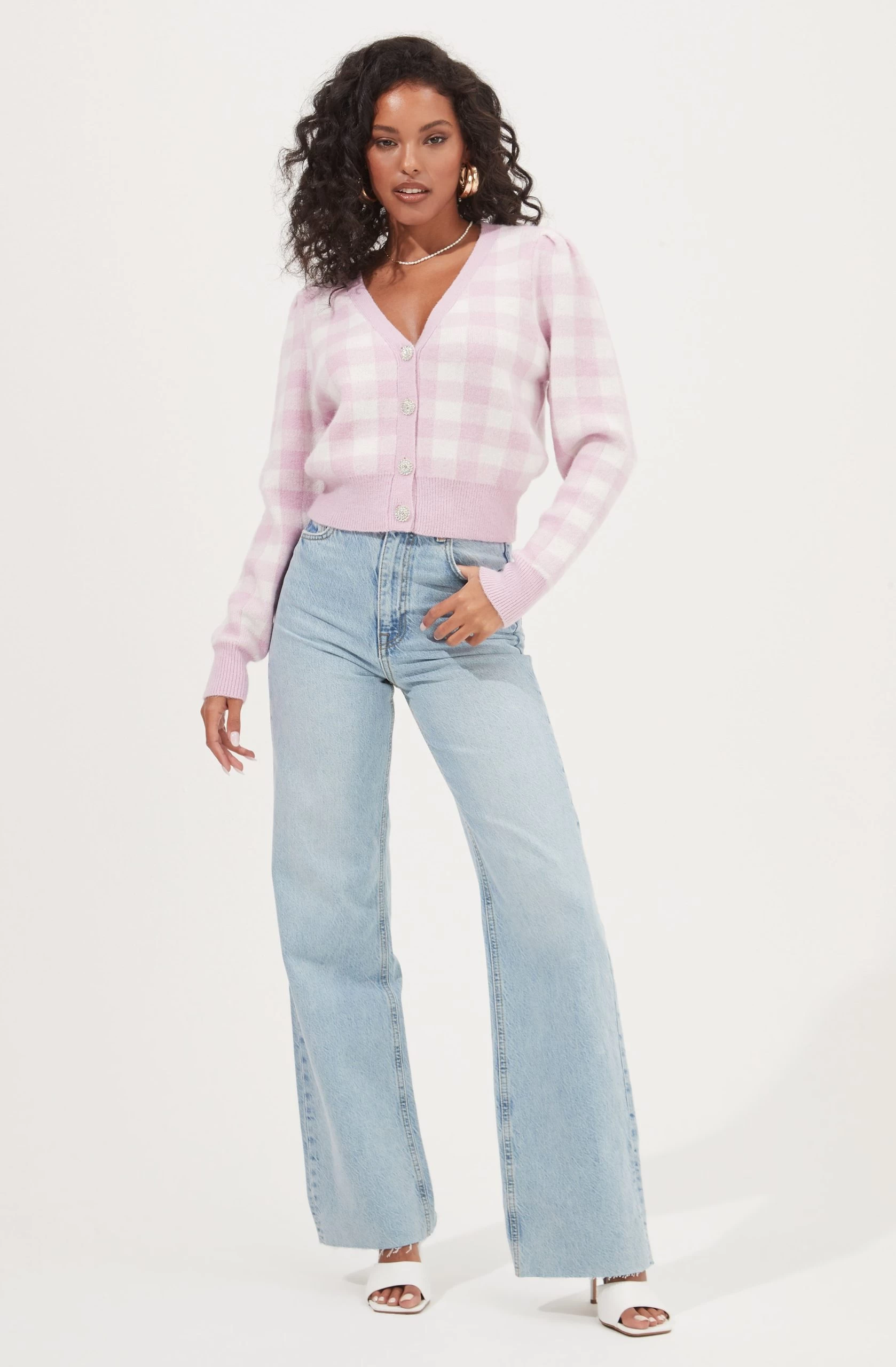 Picnic Plaid Cardigan - Image 10