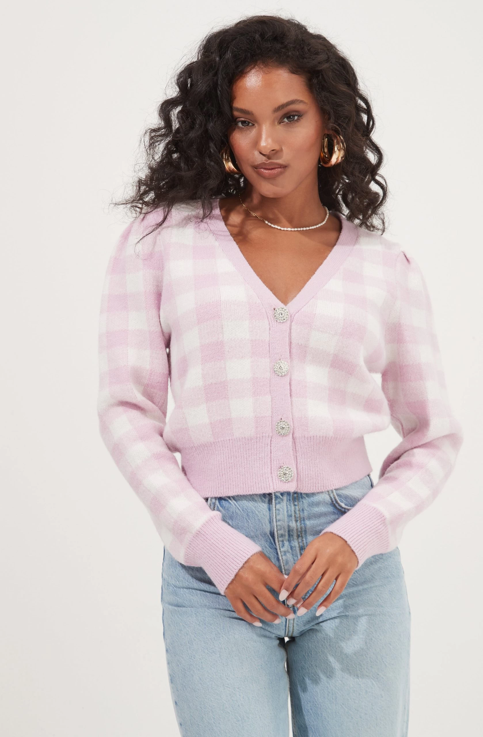 Picnic Plaid Cardigan - Image 7