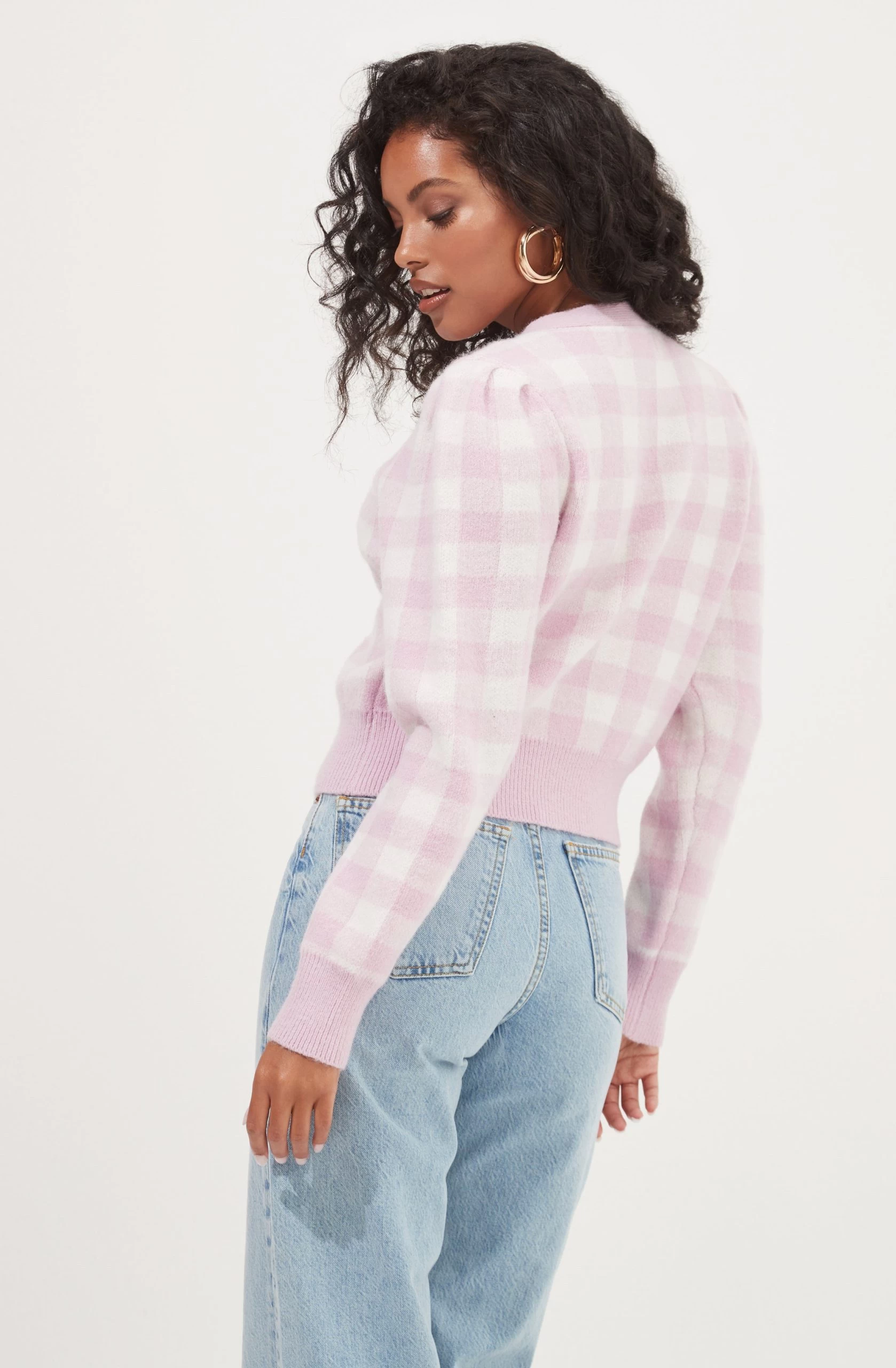 Picnic Plaid Cardigan - Image 9