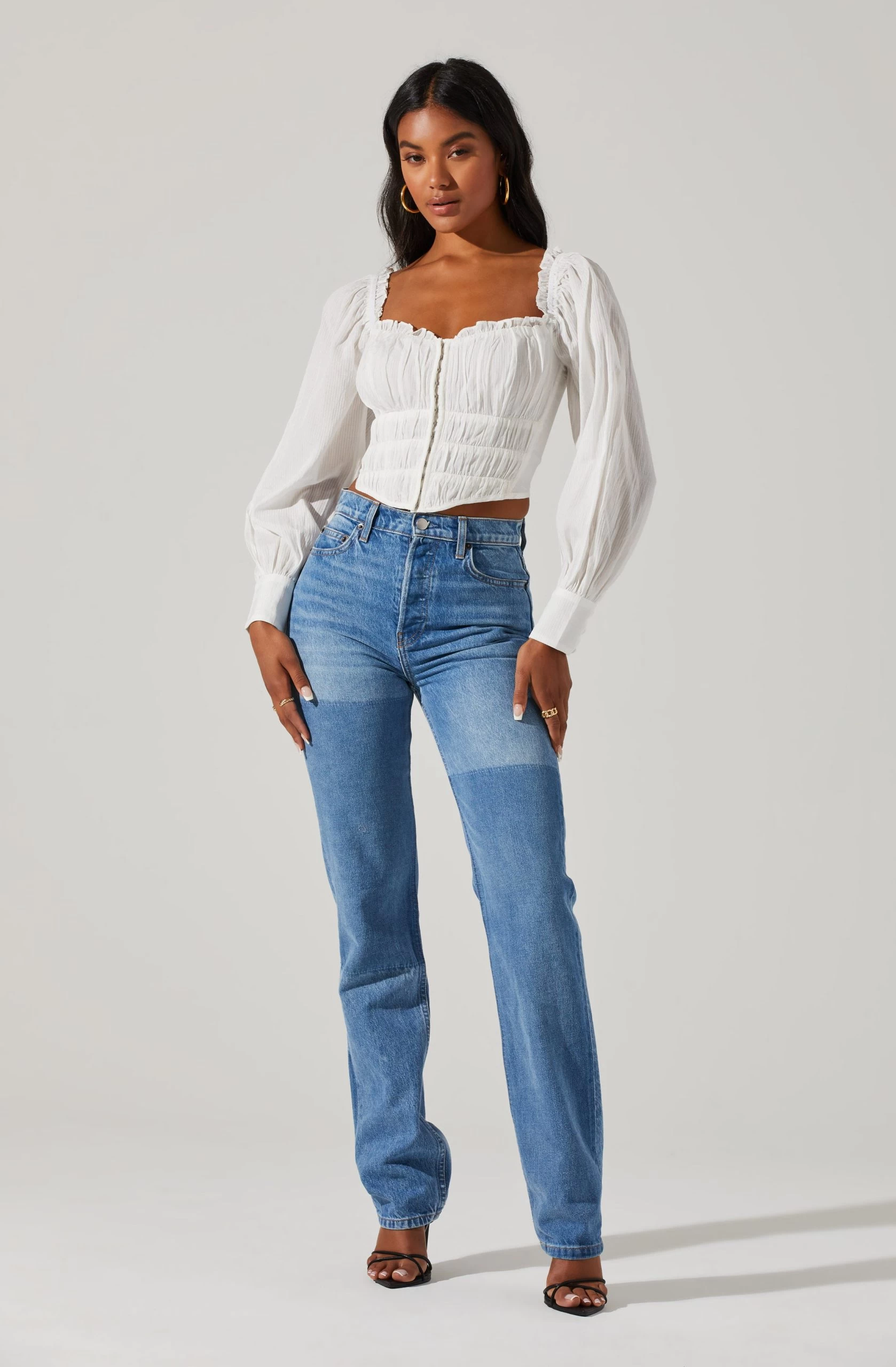 Amber Sweetheart Hook And Eye Corset Top - Image 2