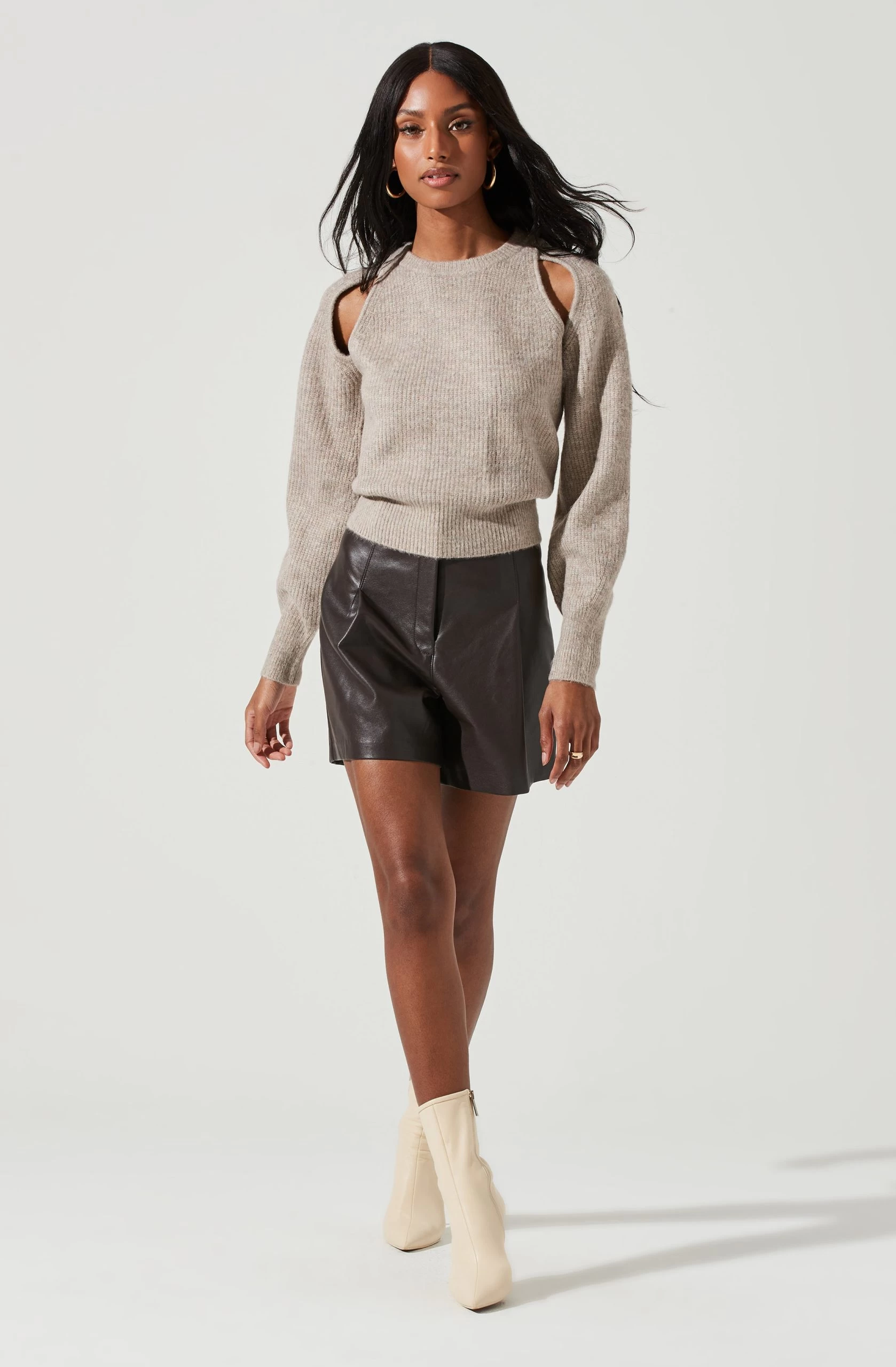 Adira Shoulder Cutout Sweater - Image 7
