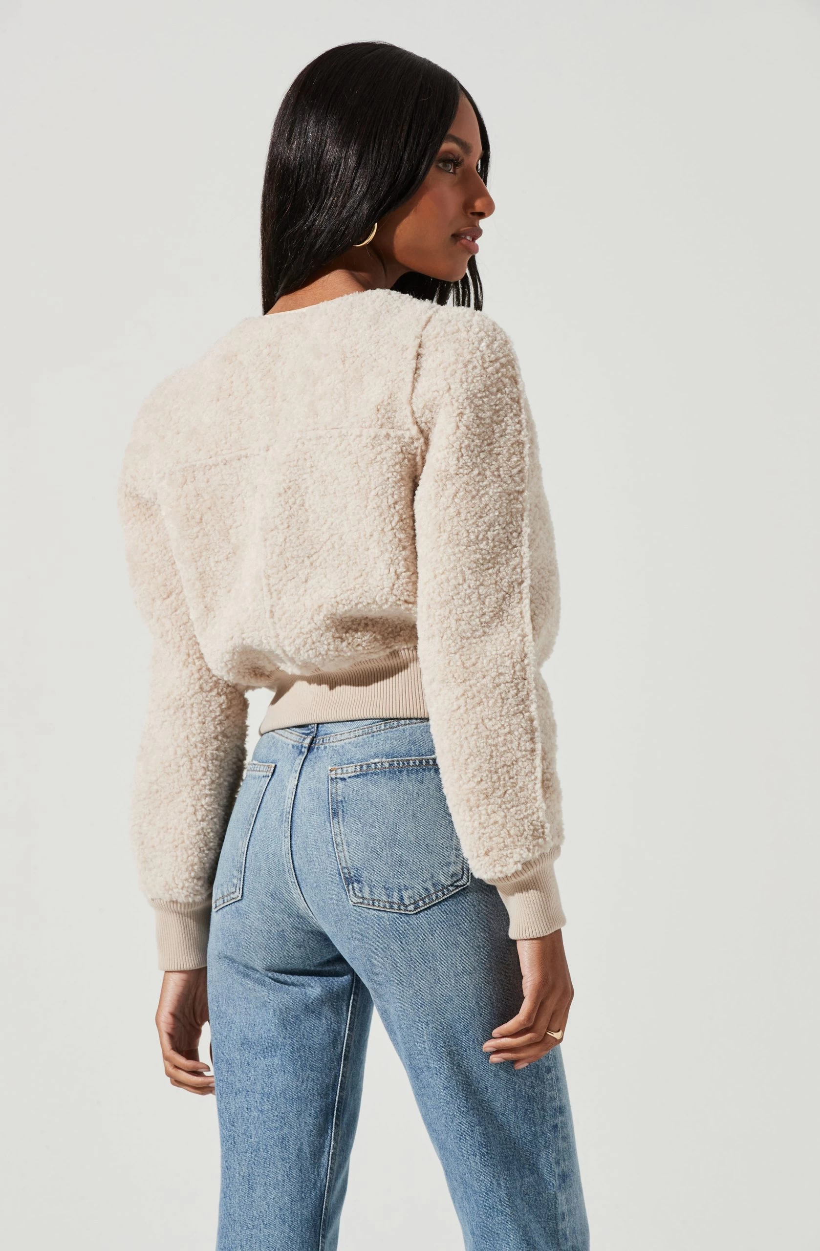 Stacy Faux Fur Jacket - Image 11